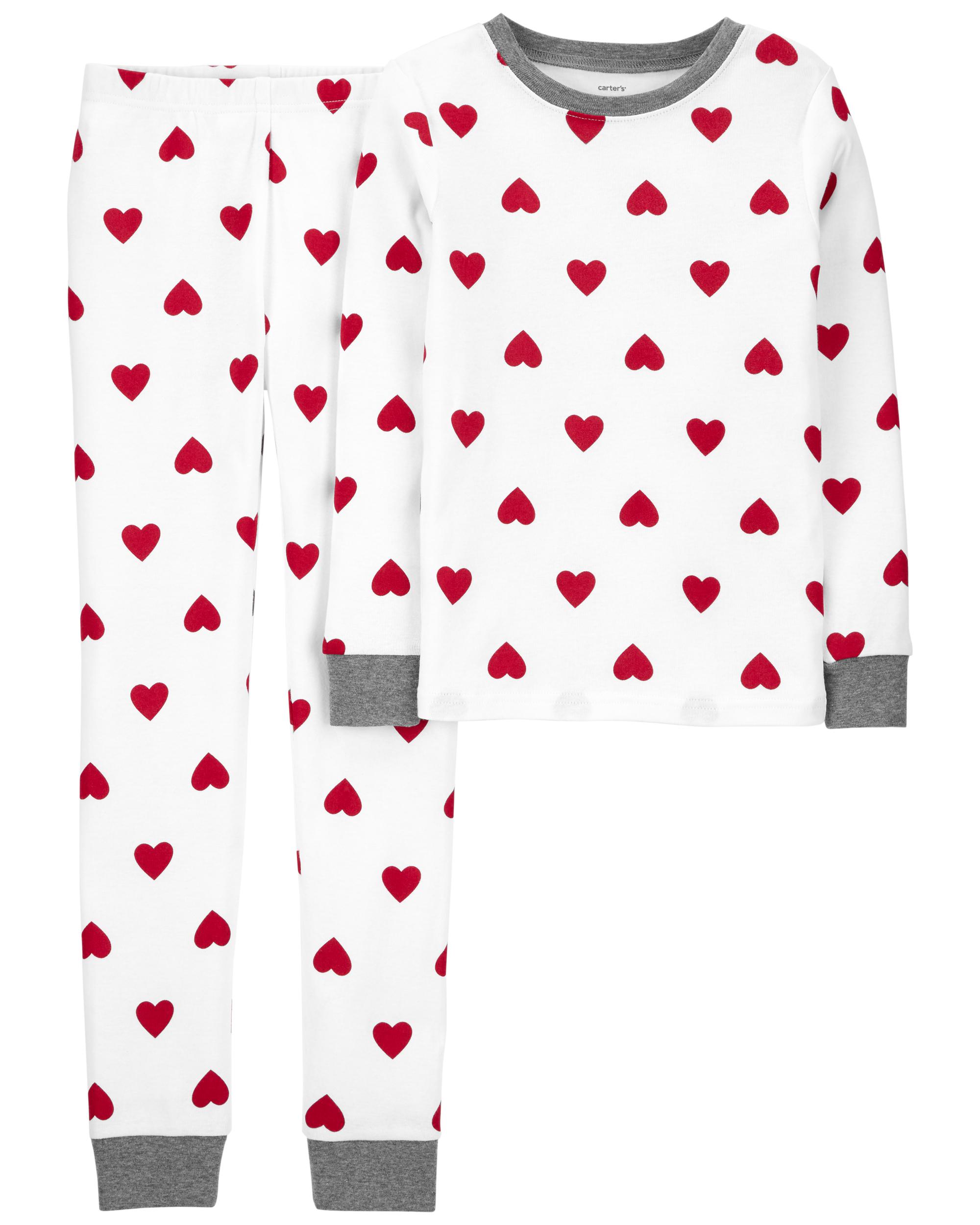 Carters valentines deals pajamas