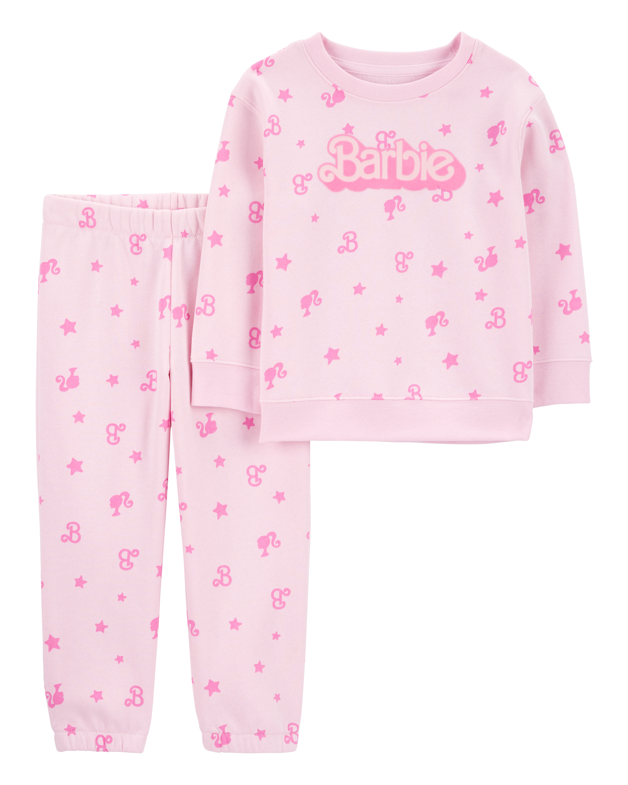 Baby 2-Piece Barbie Sweatshirt & Pant Set