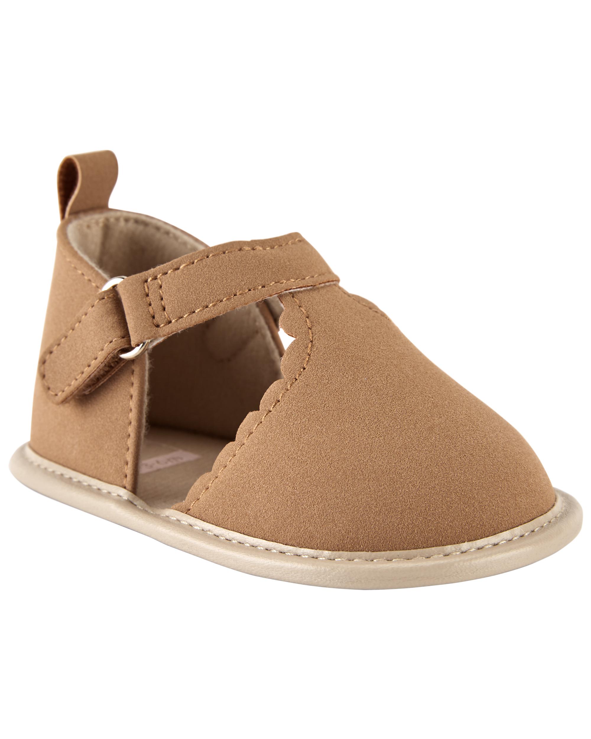 Brown deals baby sandals