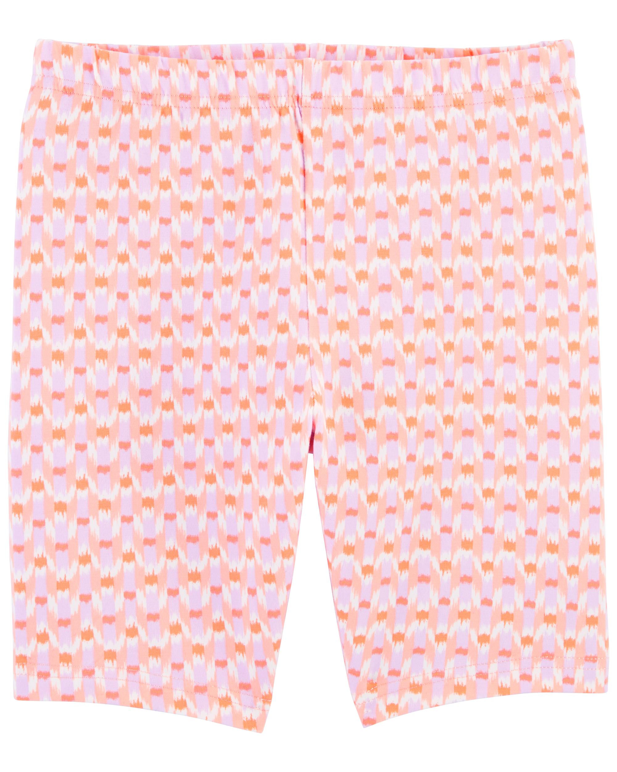 Kid Geo Print Bike Shorts