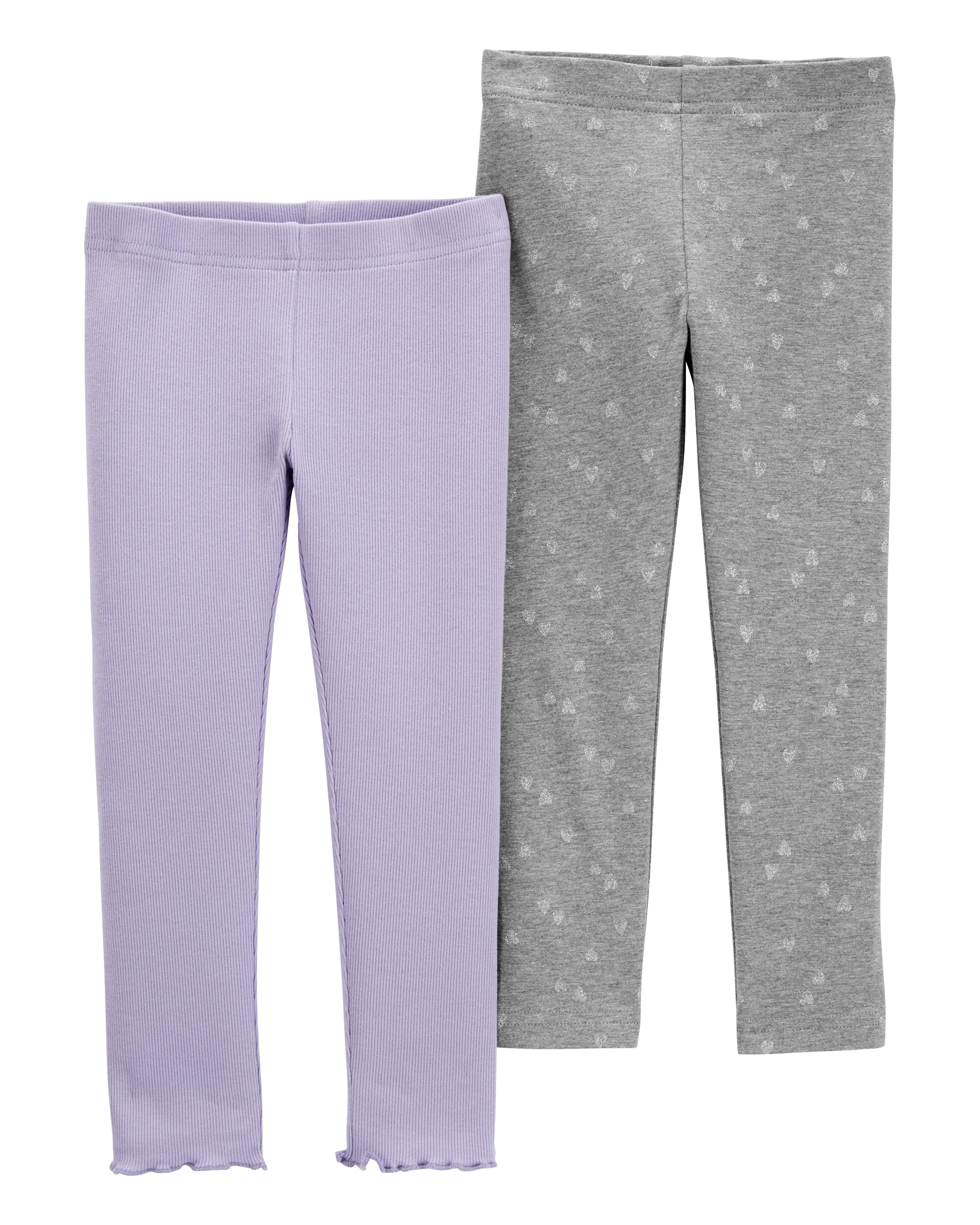 Baby 2-Pack Glitter Leggings