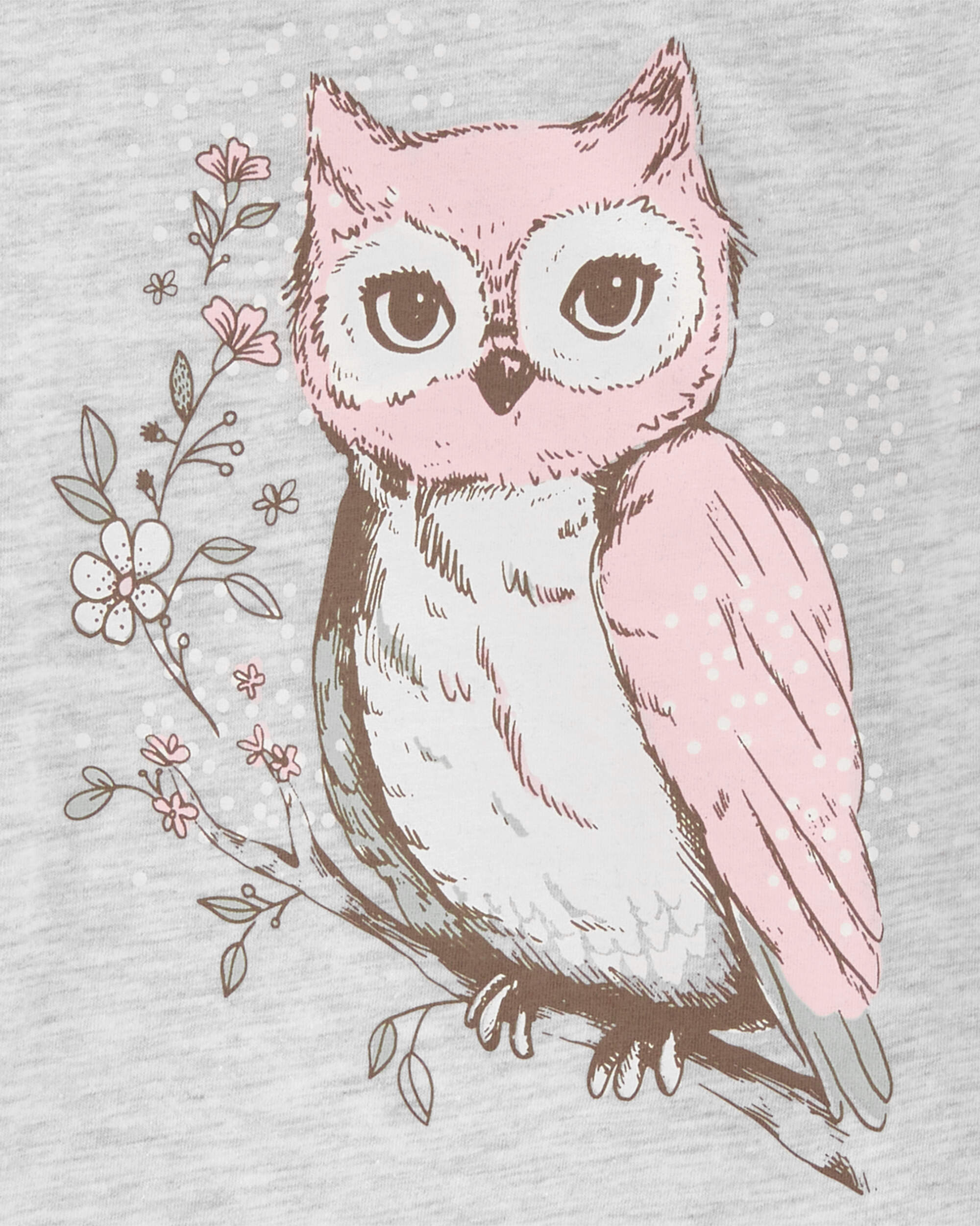 Kid Owl Long-Sleeve Graphic Tee