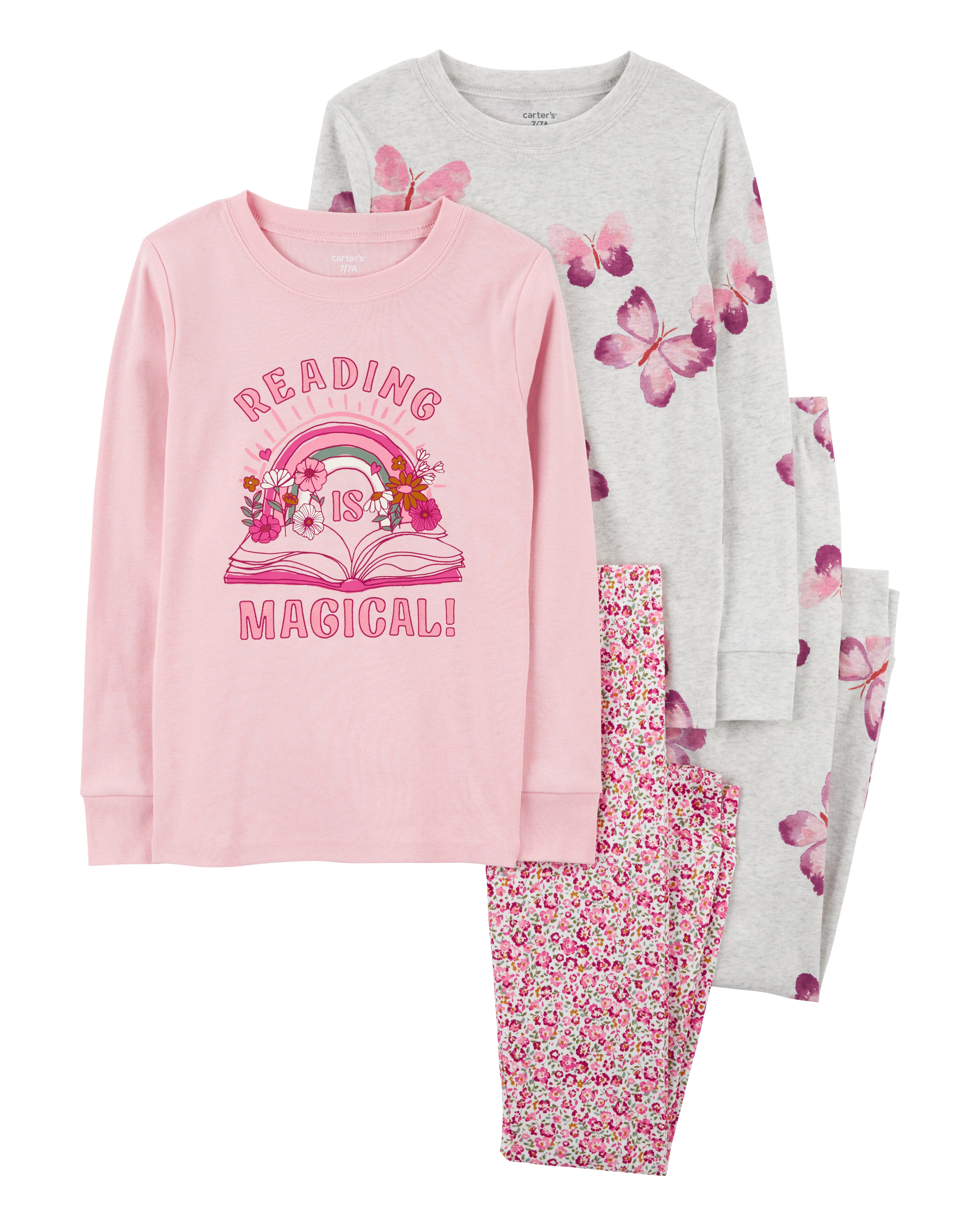 Kid 4-Piece Reading Pyjamas