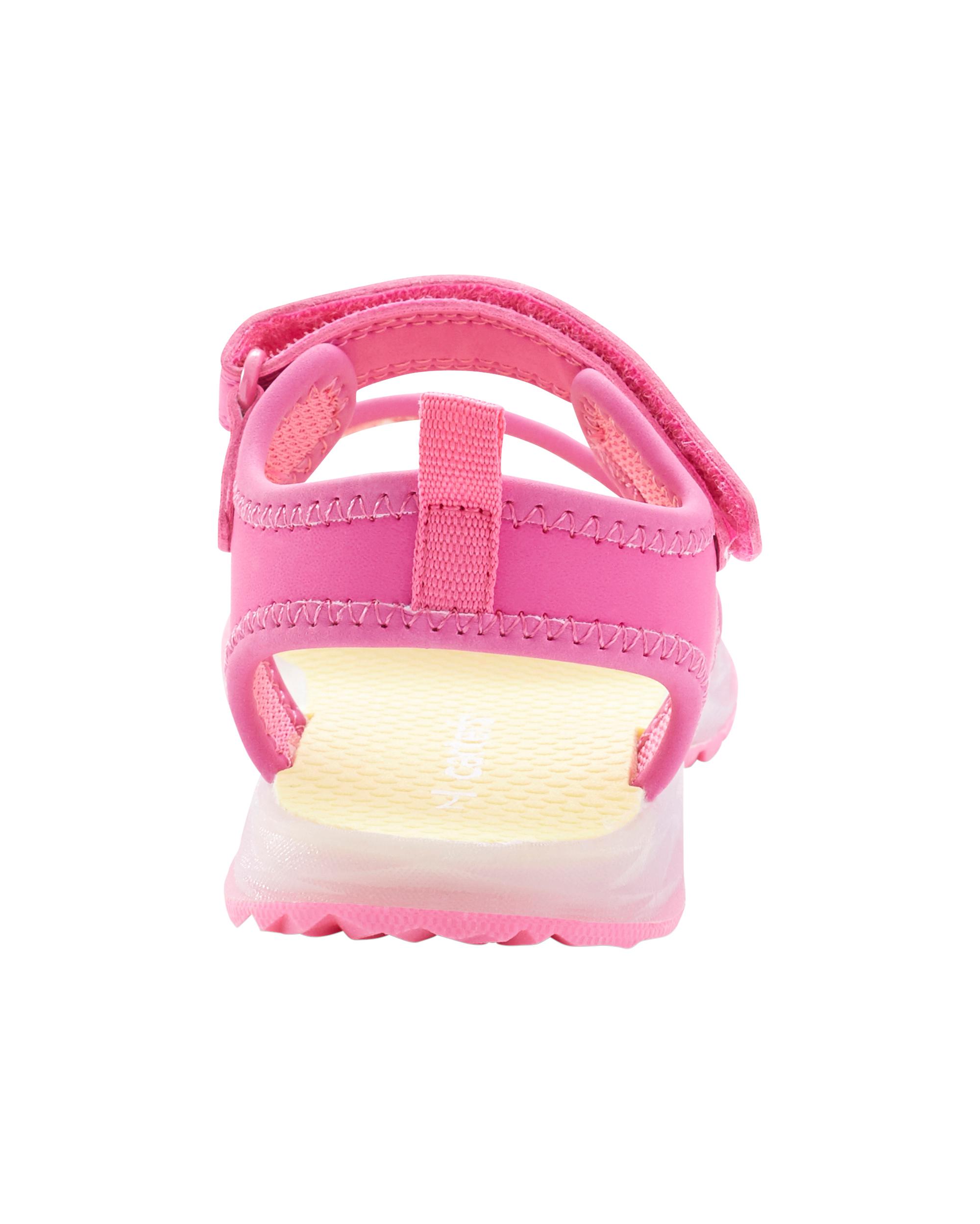 Smiley Face Light-Up Sandals