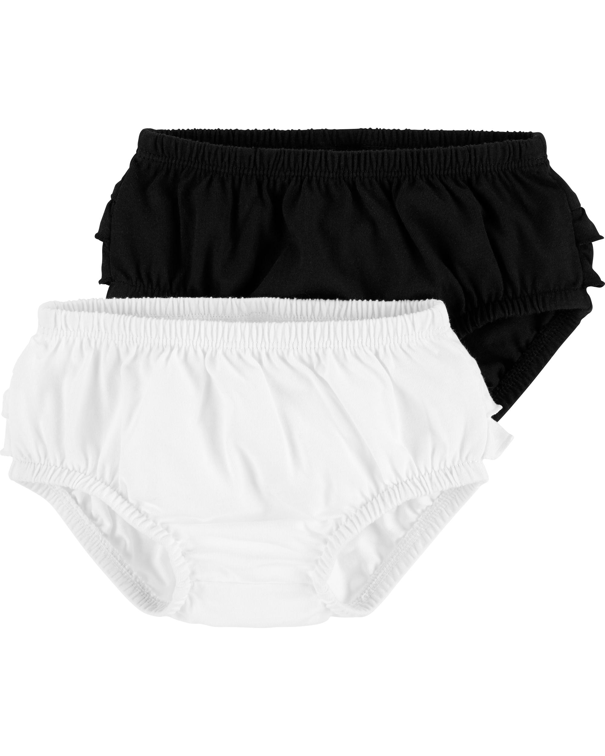 3-Pack Ruffle Diaper Cover Set