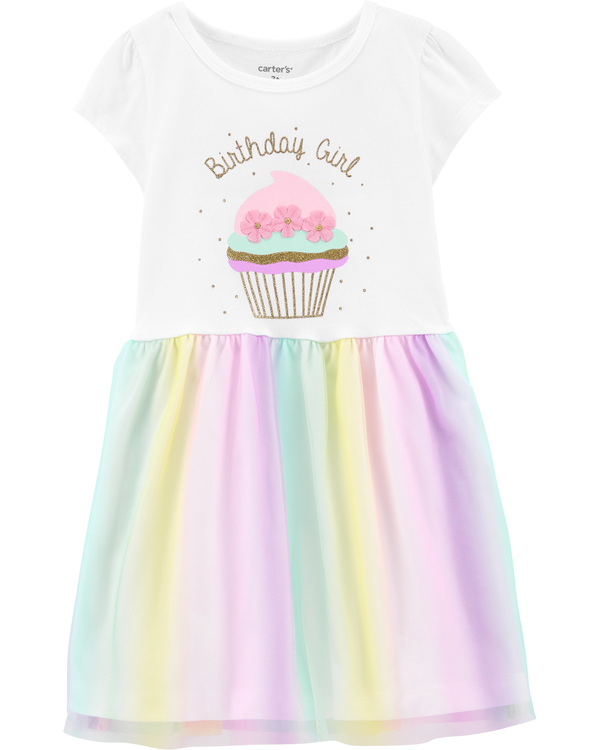 Carters rainbow tutu clearance dress