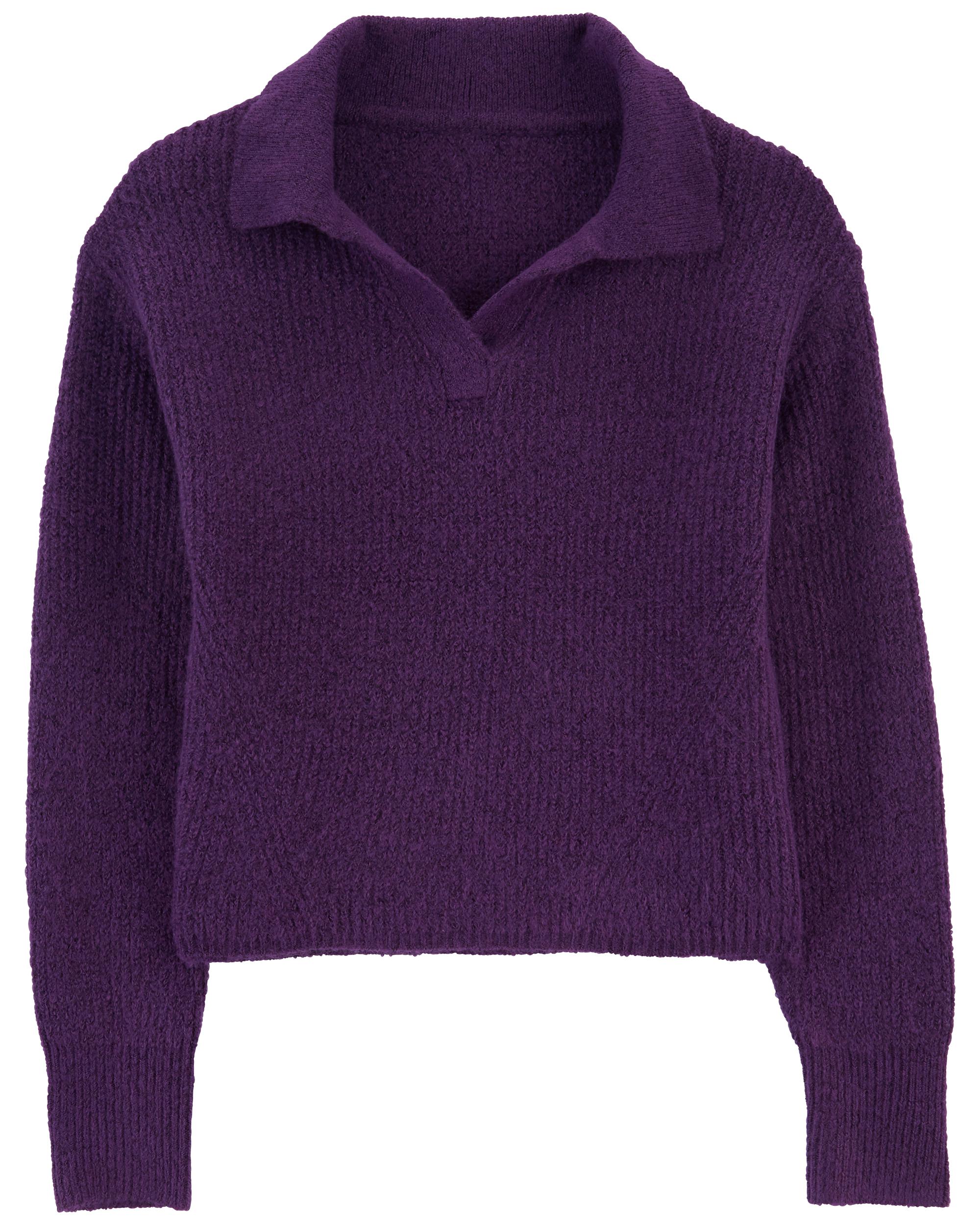 Collared Pullover Sweater