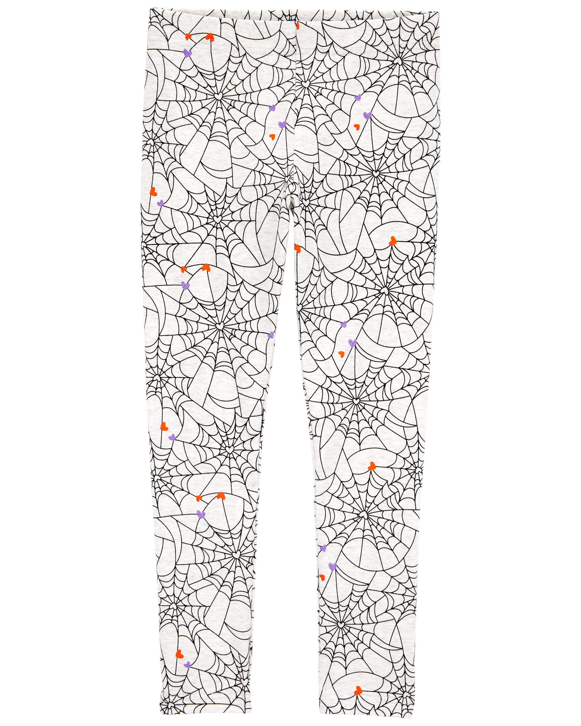 Kid Spiderweb Halloween Leggings