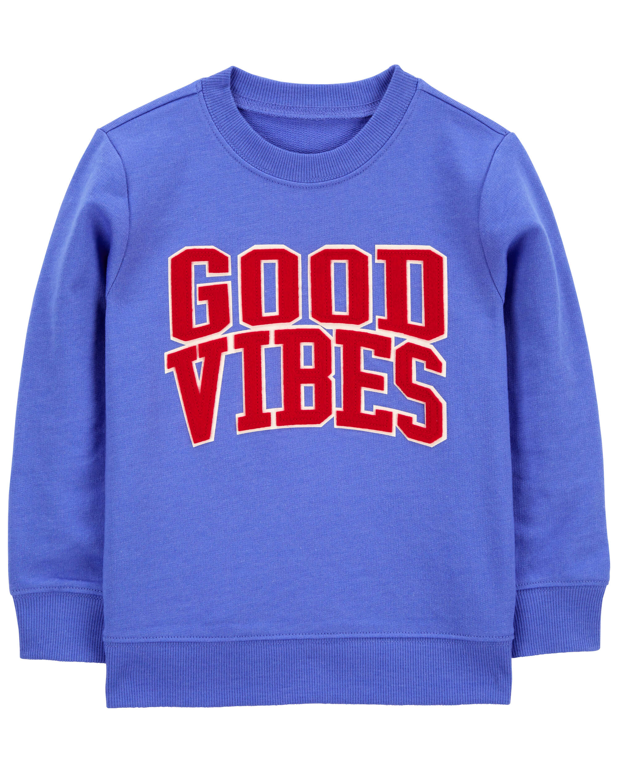 Toddler Good Vibes Pullover Sweatshirt