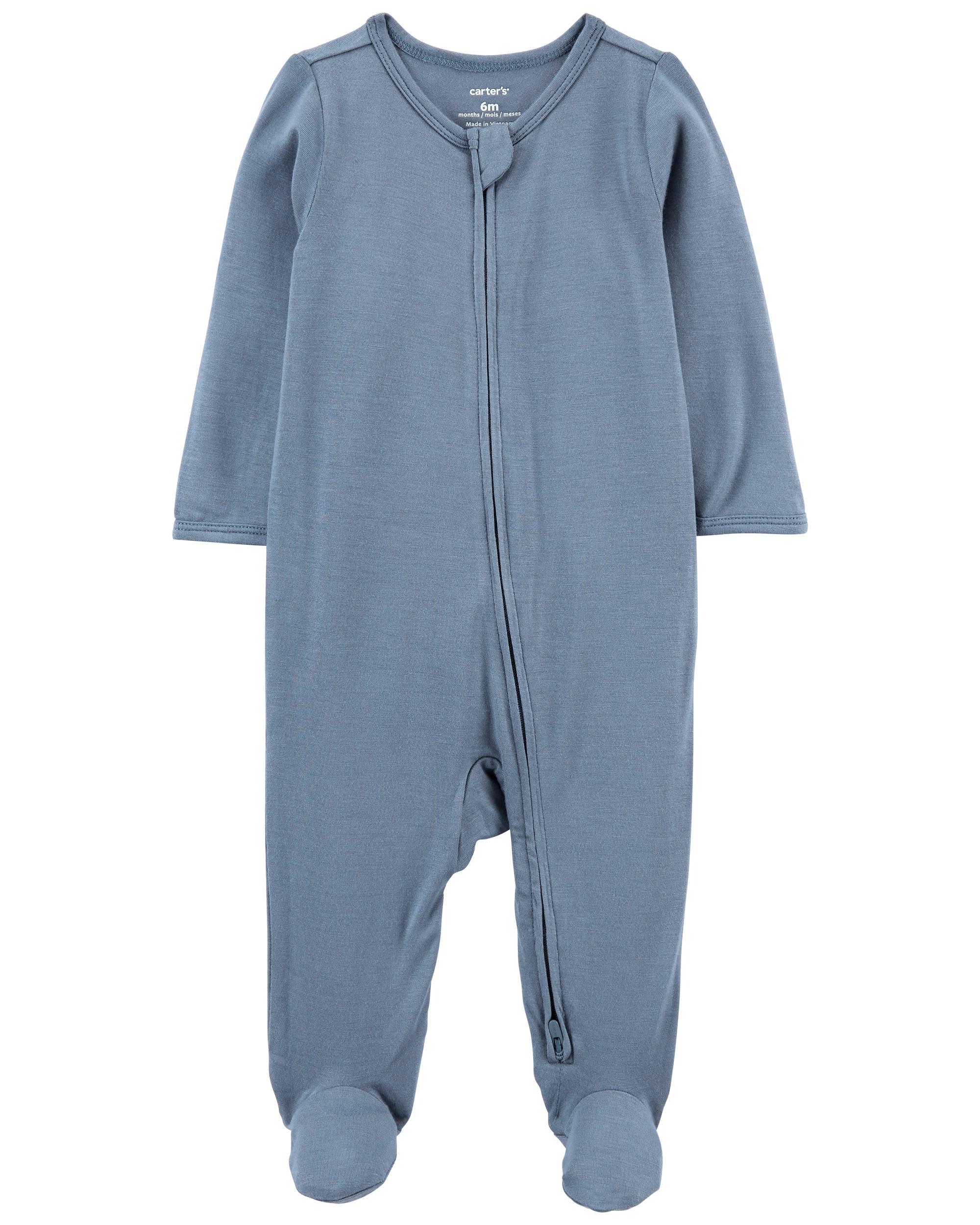 Zip-Up PurelySoft Sleeper Pyjamas