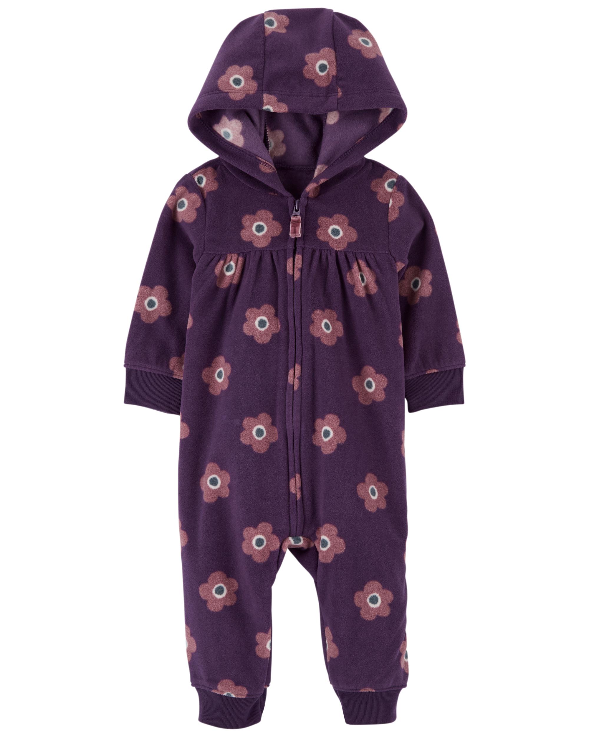 PURPLE THINGS パープルシングス FLEECE JUMPSUITB56cm - オーバーオール