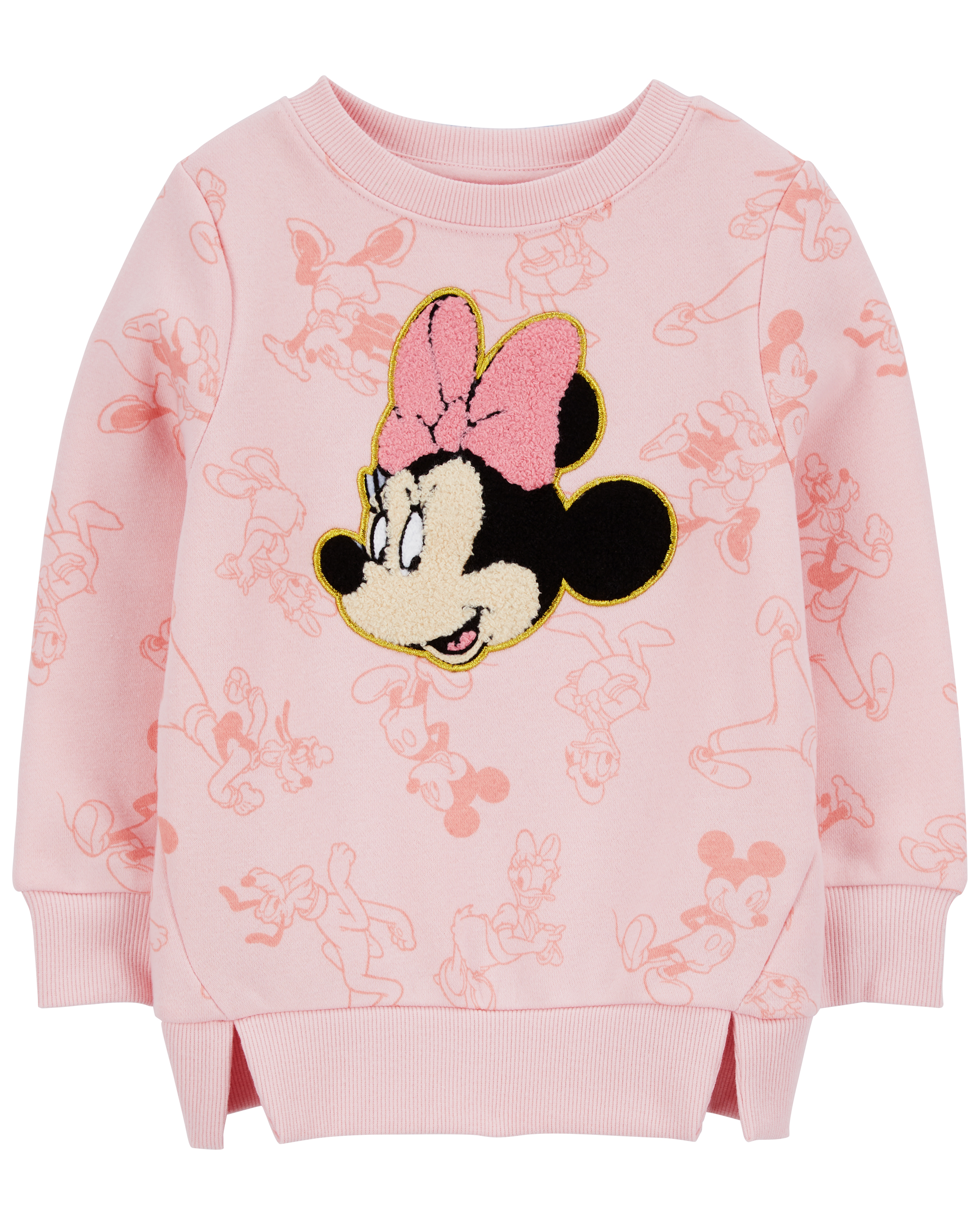 2-piece Sweatshirt Set - White/Minnie Mouse - Kids