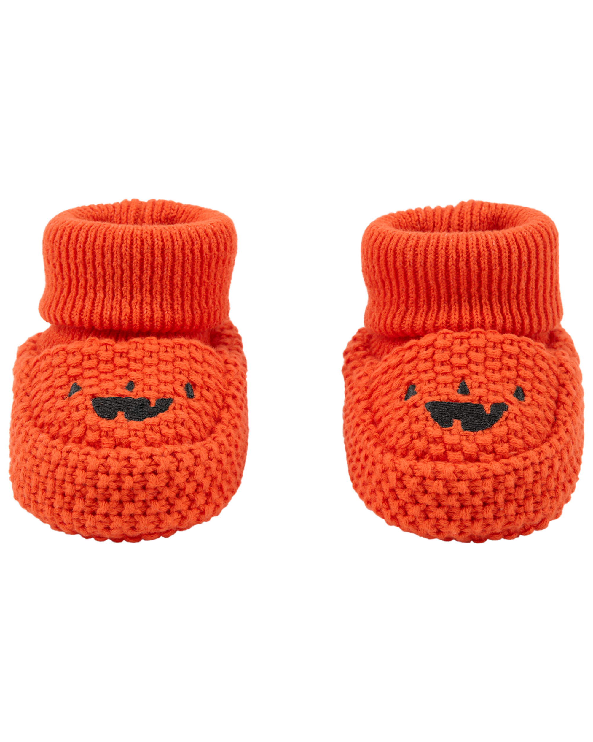 Baby Halloween Crochet Booties