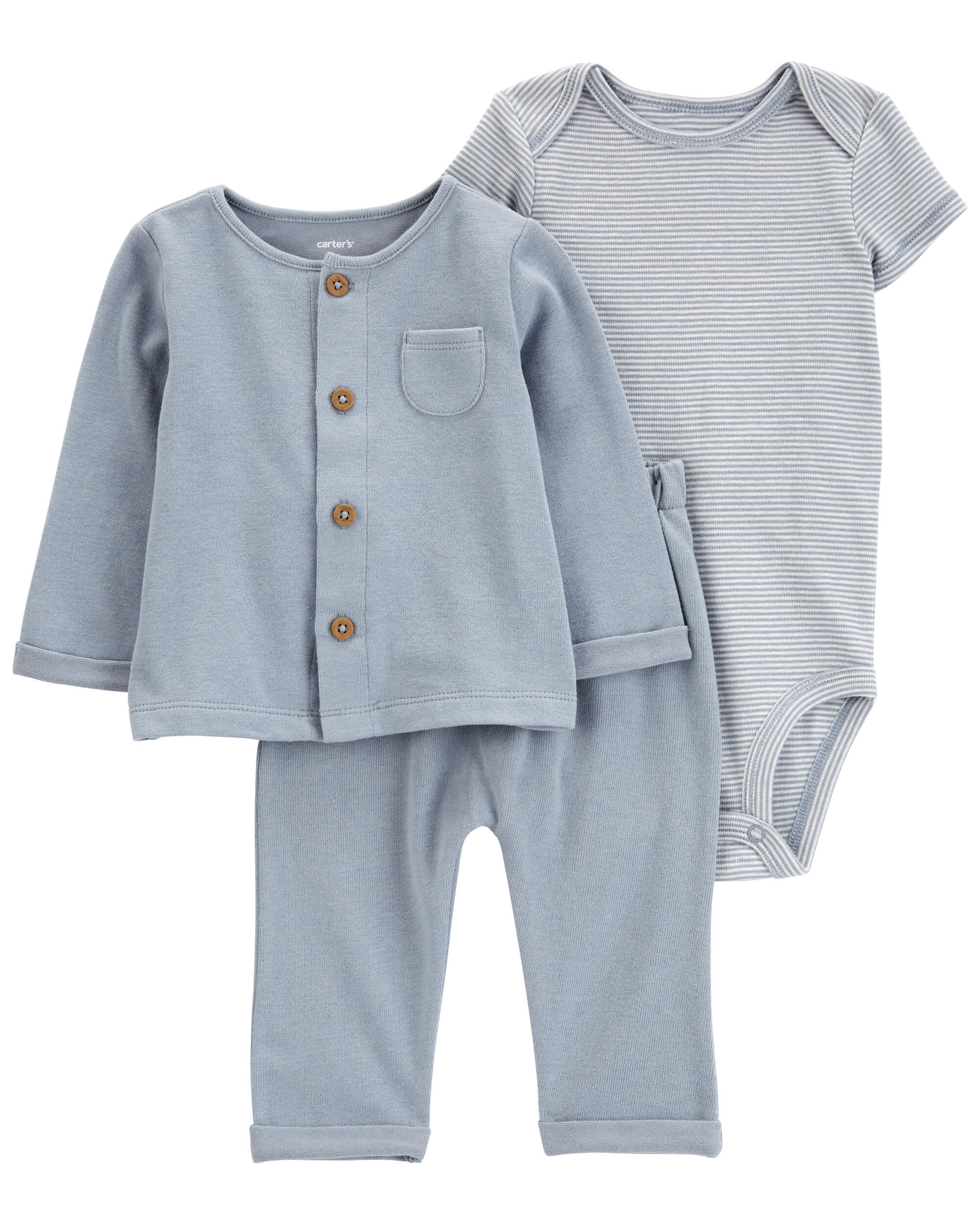 Baby 3-Piece Little Cardigan Set