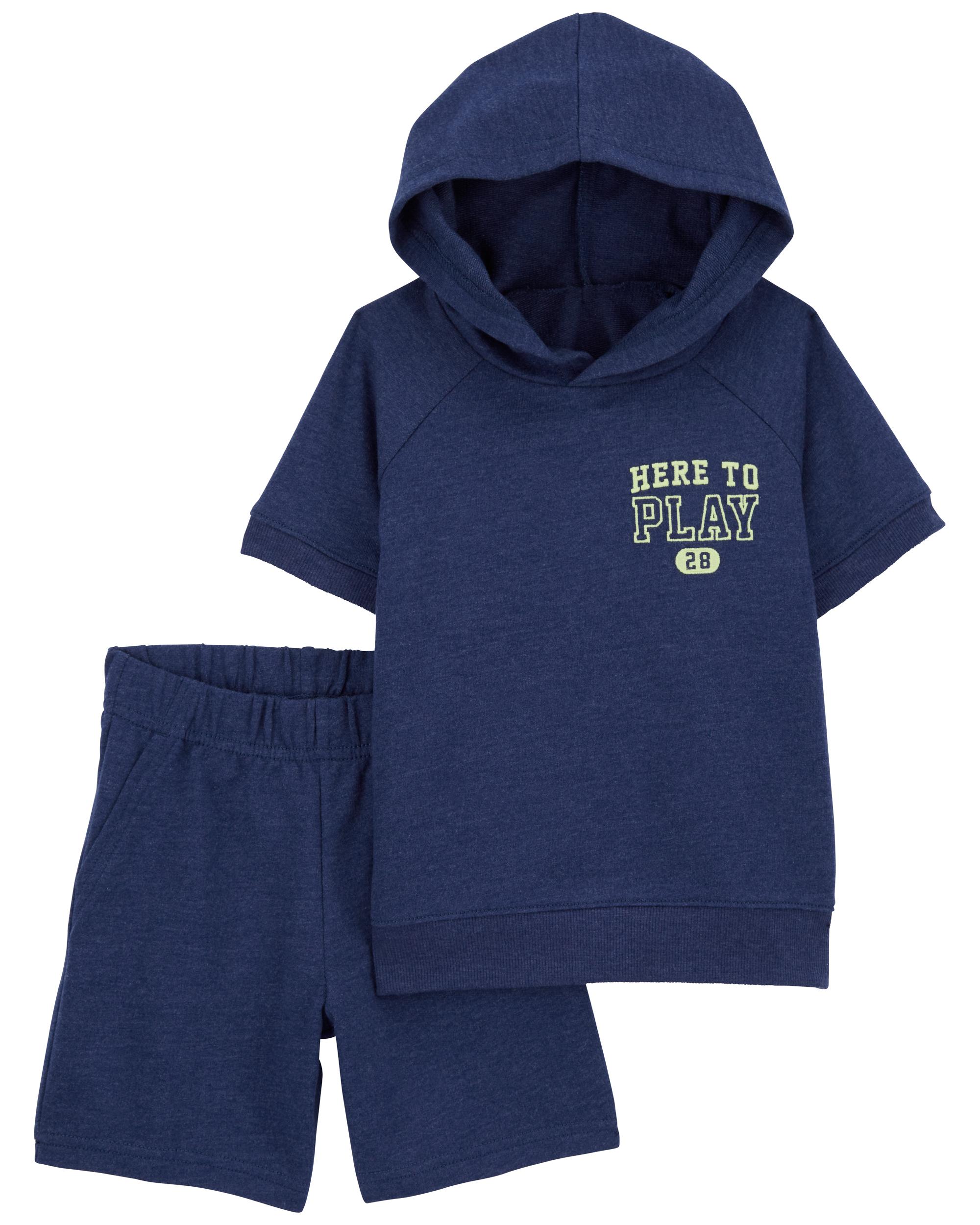 Toddler 2-Piece French Terry Here to Play Set