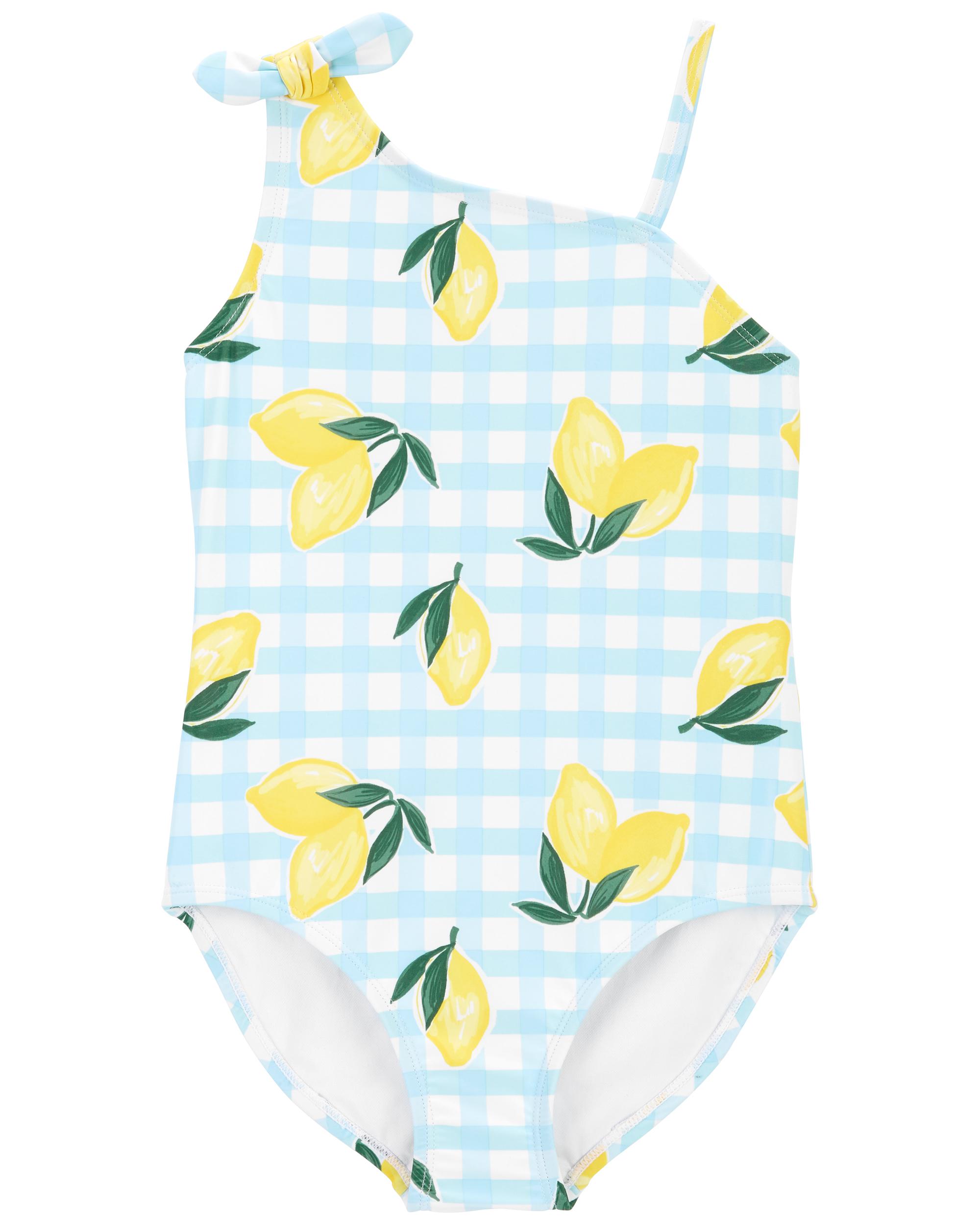 Girls lemon hot sale bathing suit