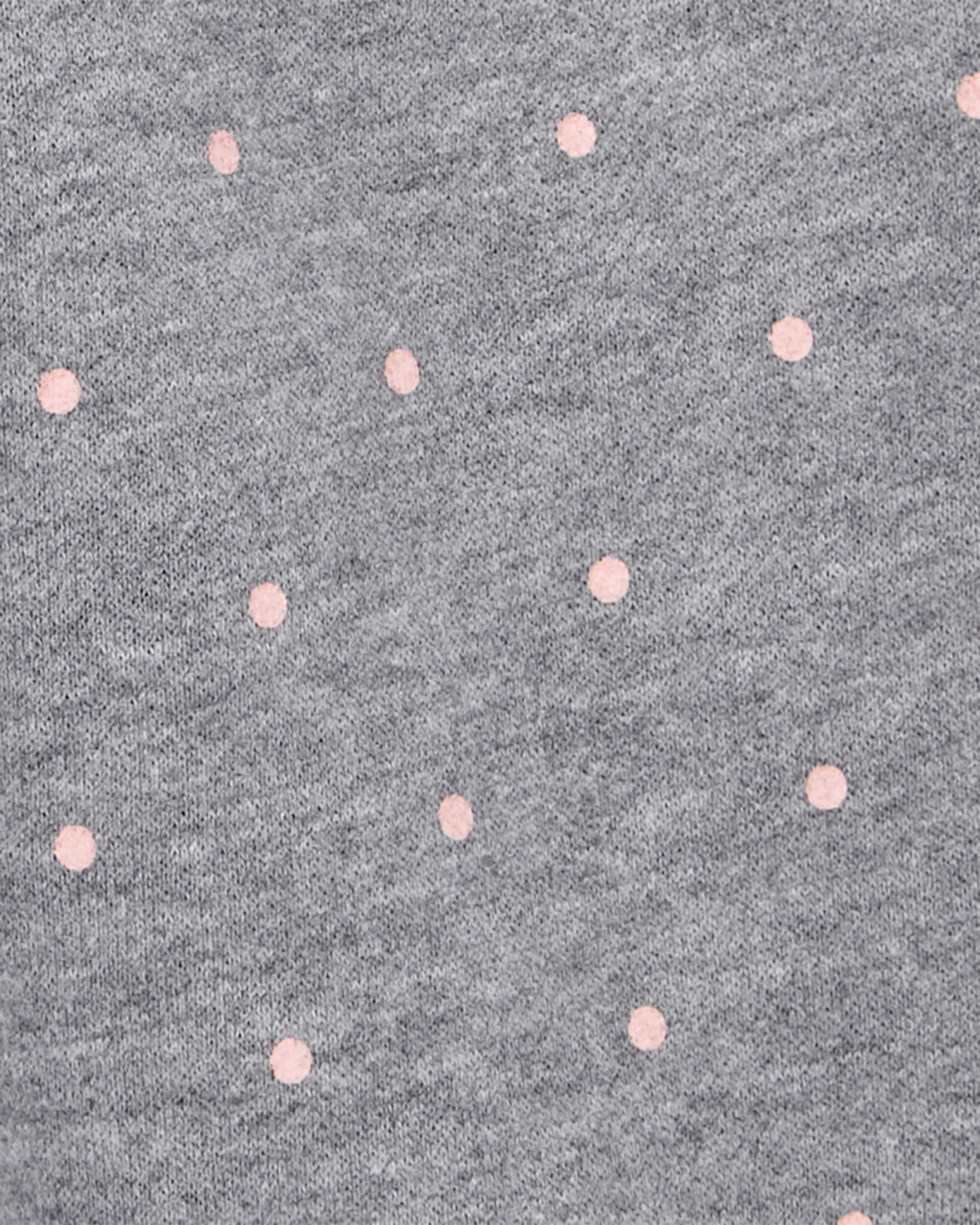 Baby Polka Dot Pull-On Fleece Joggers