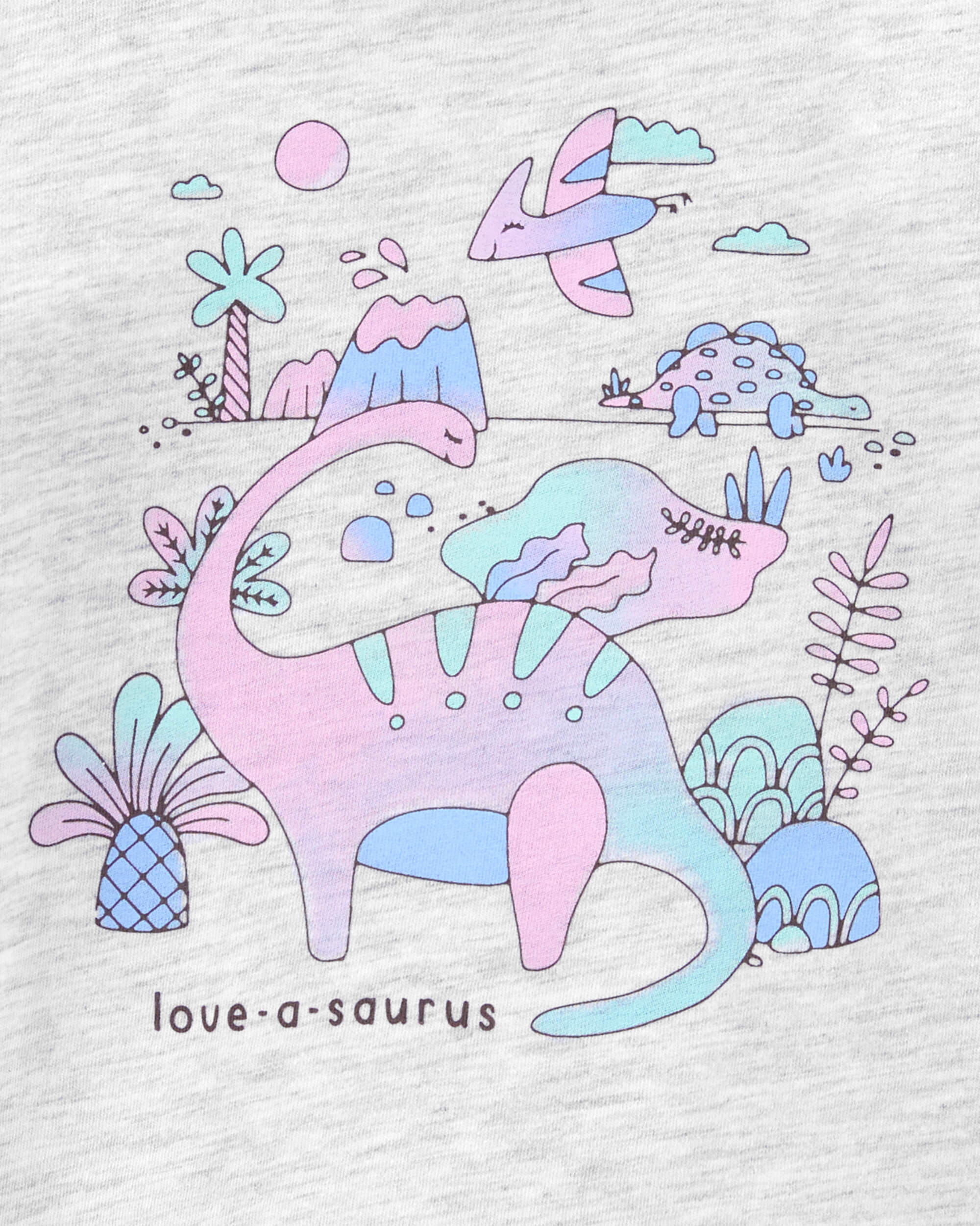 Toddler Dinosaur Long-Sleeve Graphic Tee