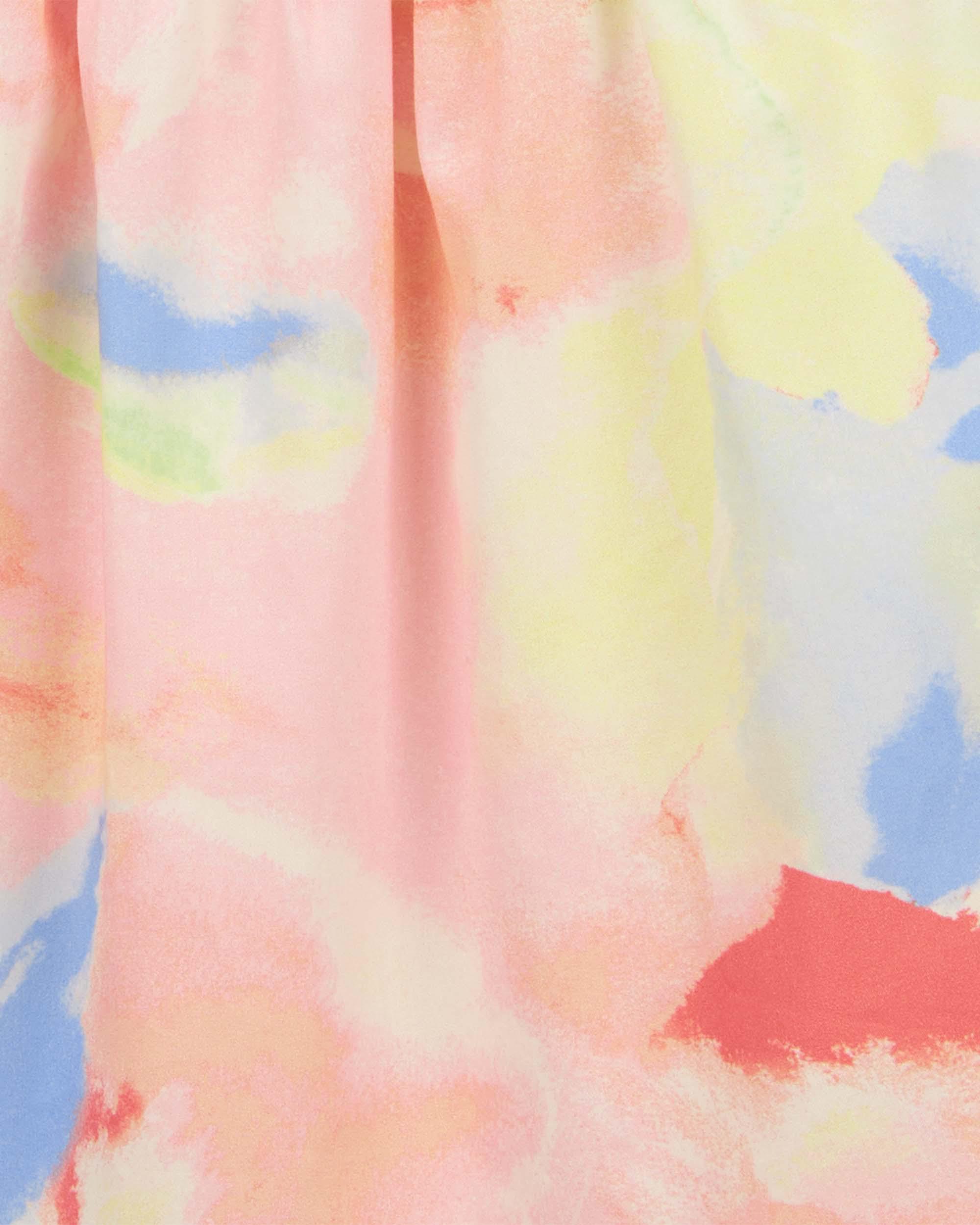Toddler Watercolor Sleeveless Dress