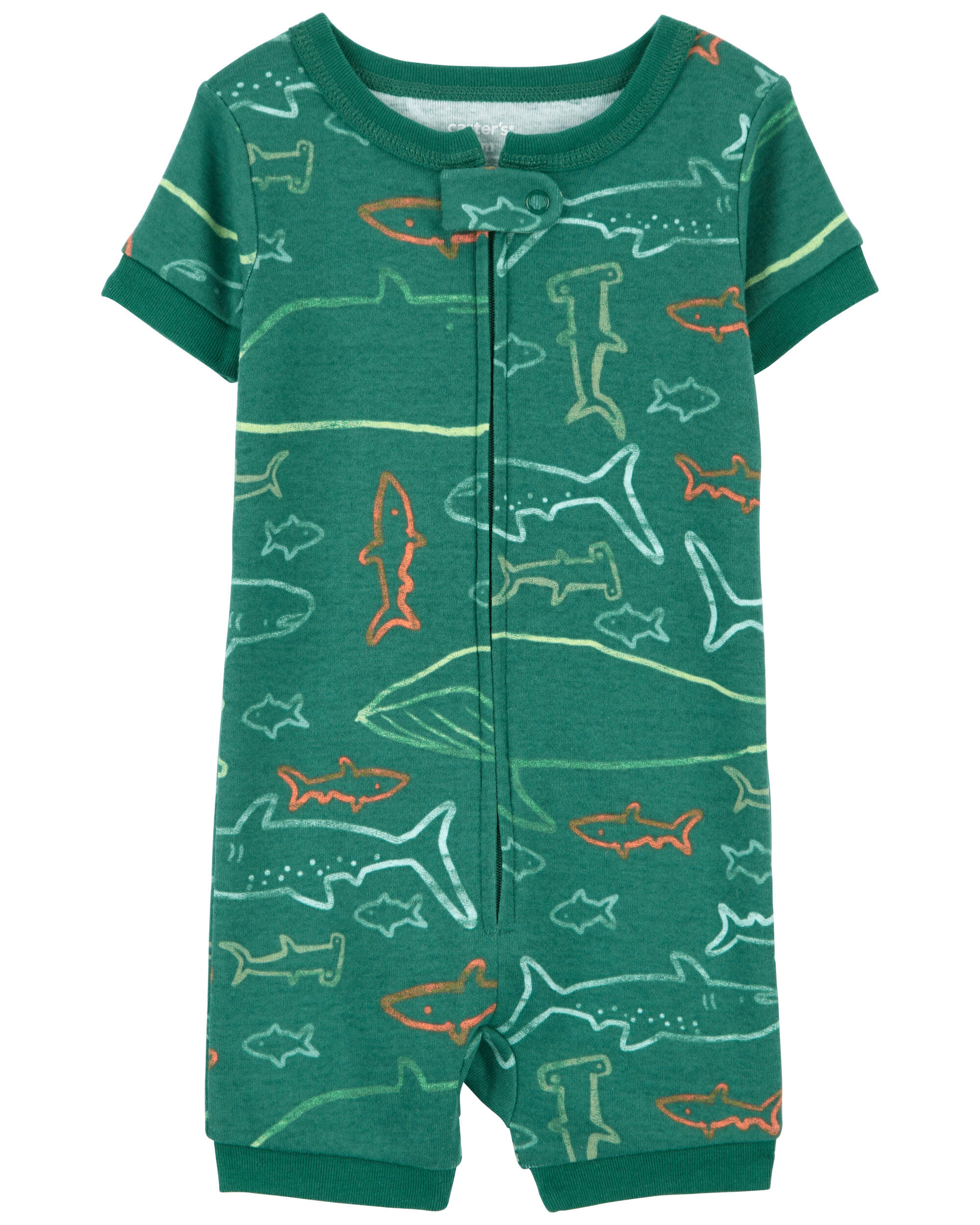 Dino Trucks Baby Fishing Romper & Toddler Fishing Shirt