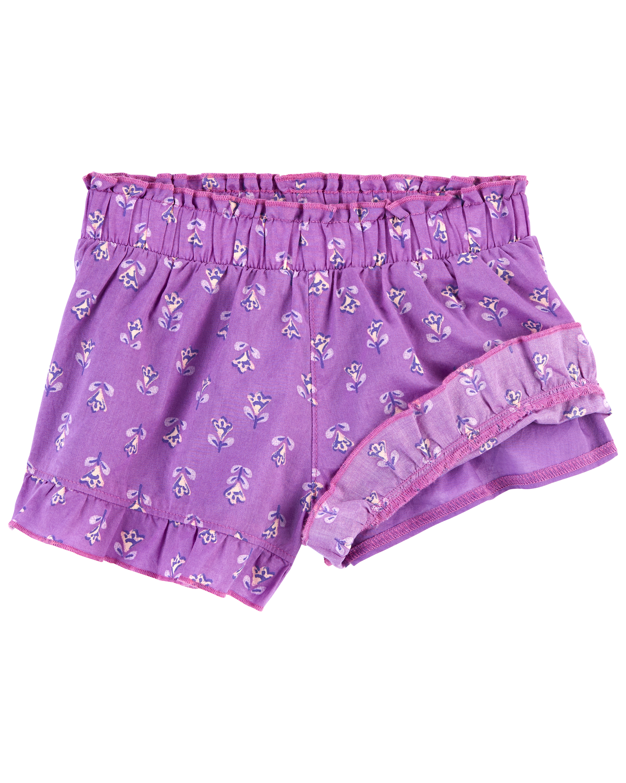 Toddler Floral Poplin Shorts