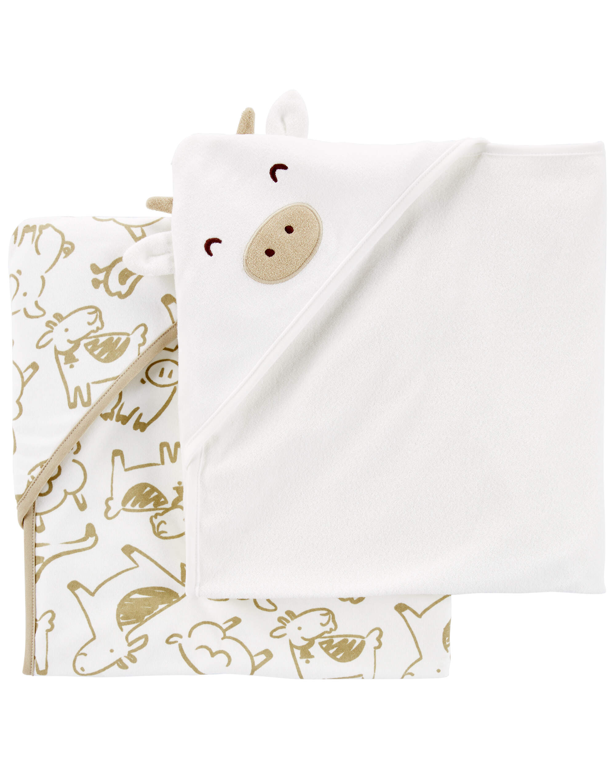 Carters baby sale towel set