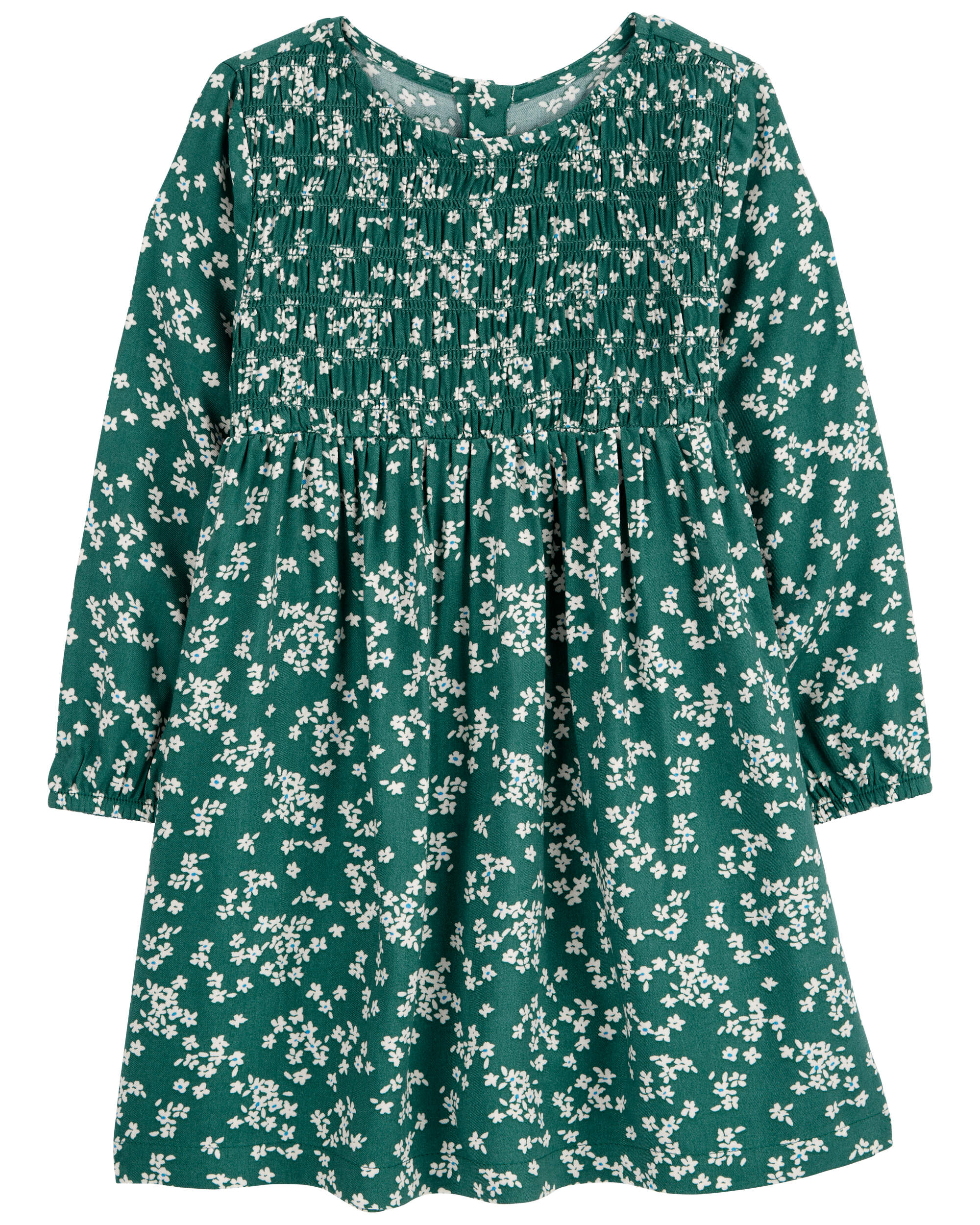 Toddler Floral Long-Sleeve Dress