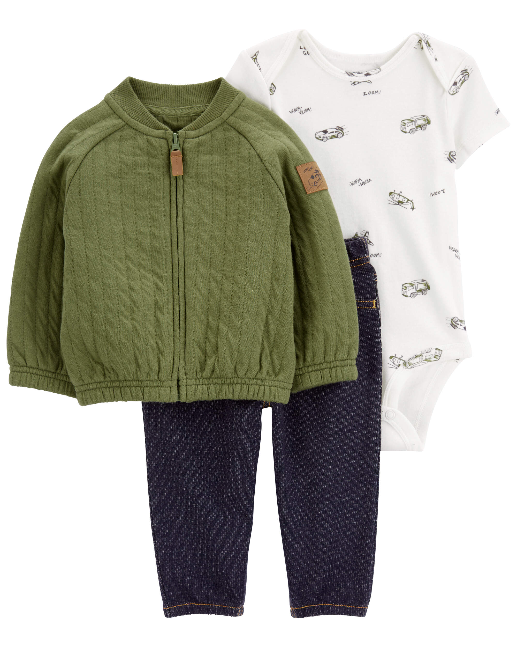 Baby 3-Piece Little Jacket Set