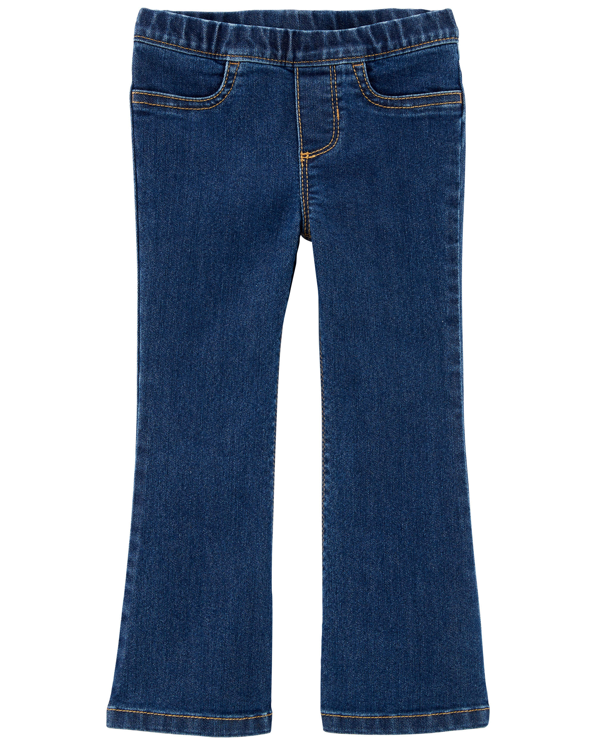 Baby Flare Pull-On Denim Jeans