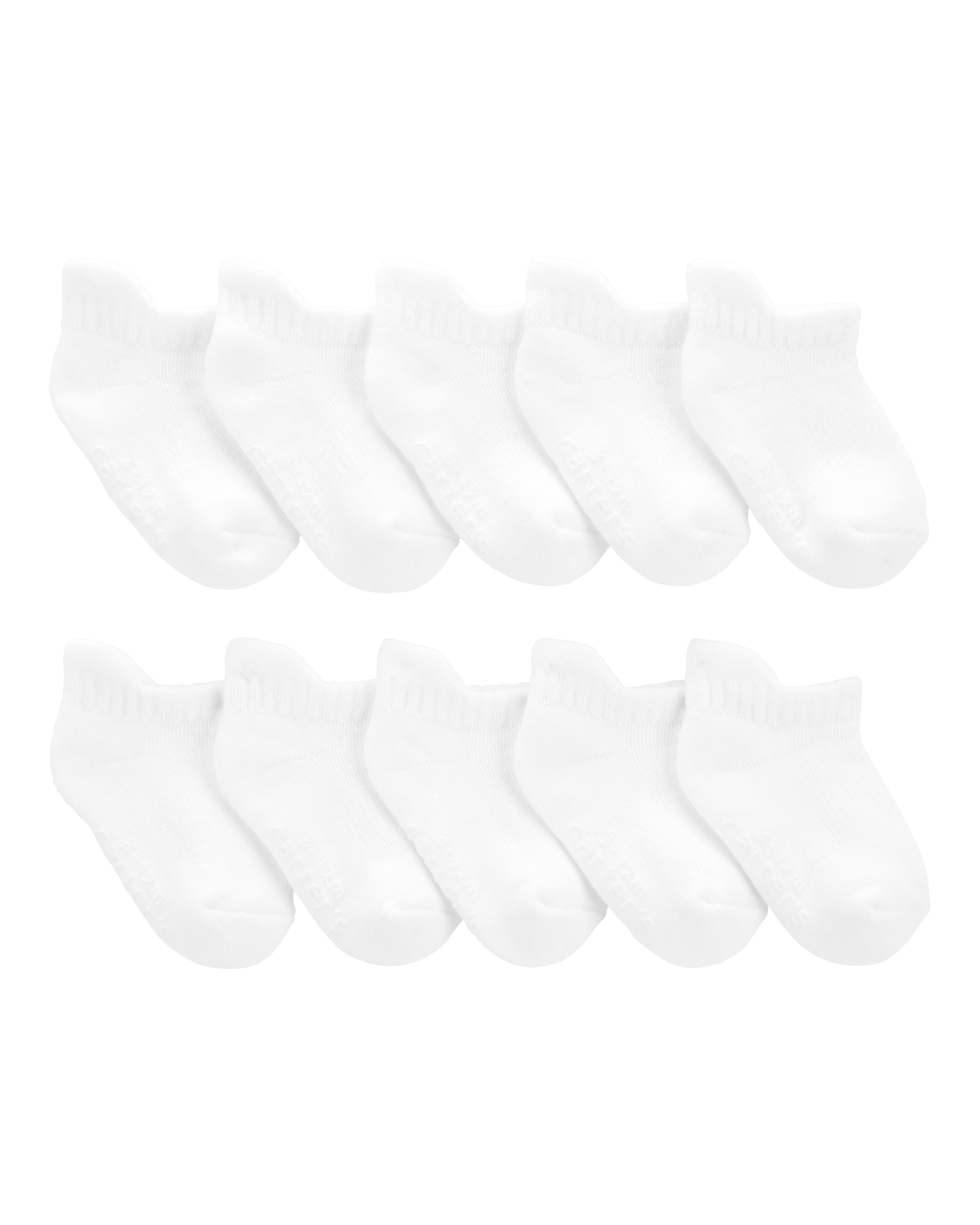 Baby 10-Pack No Show Socks