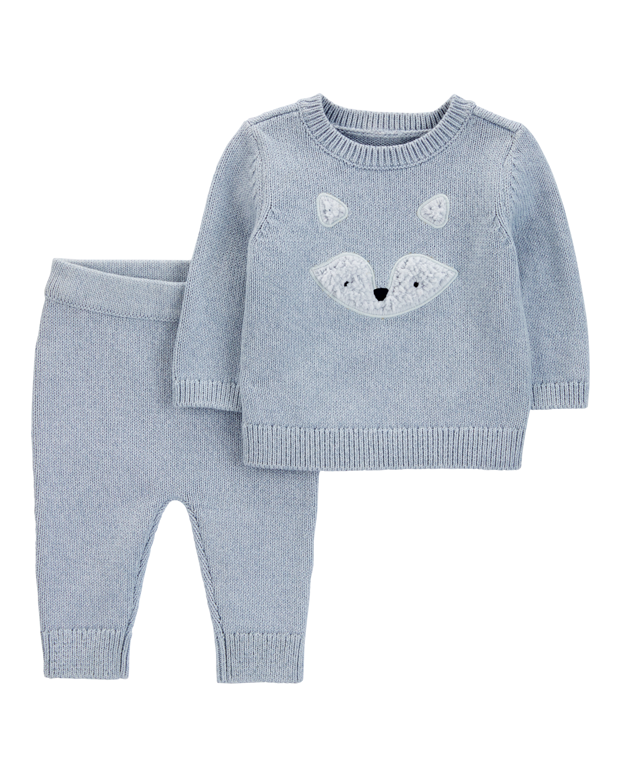 Baby 2-Piece Fox Pullover & Jogger Set