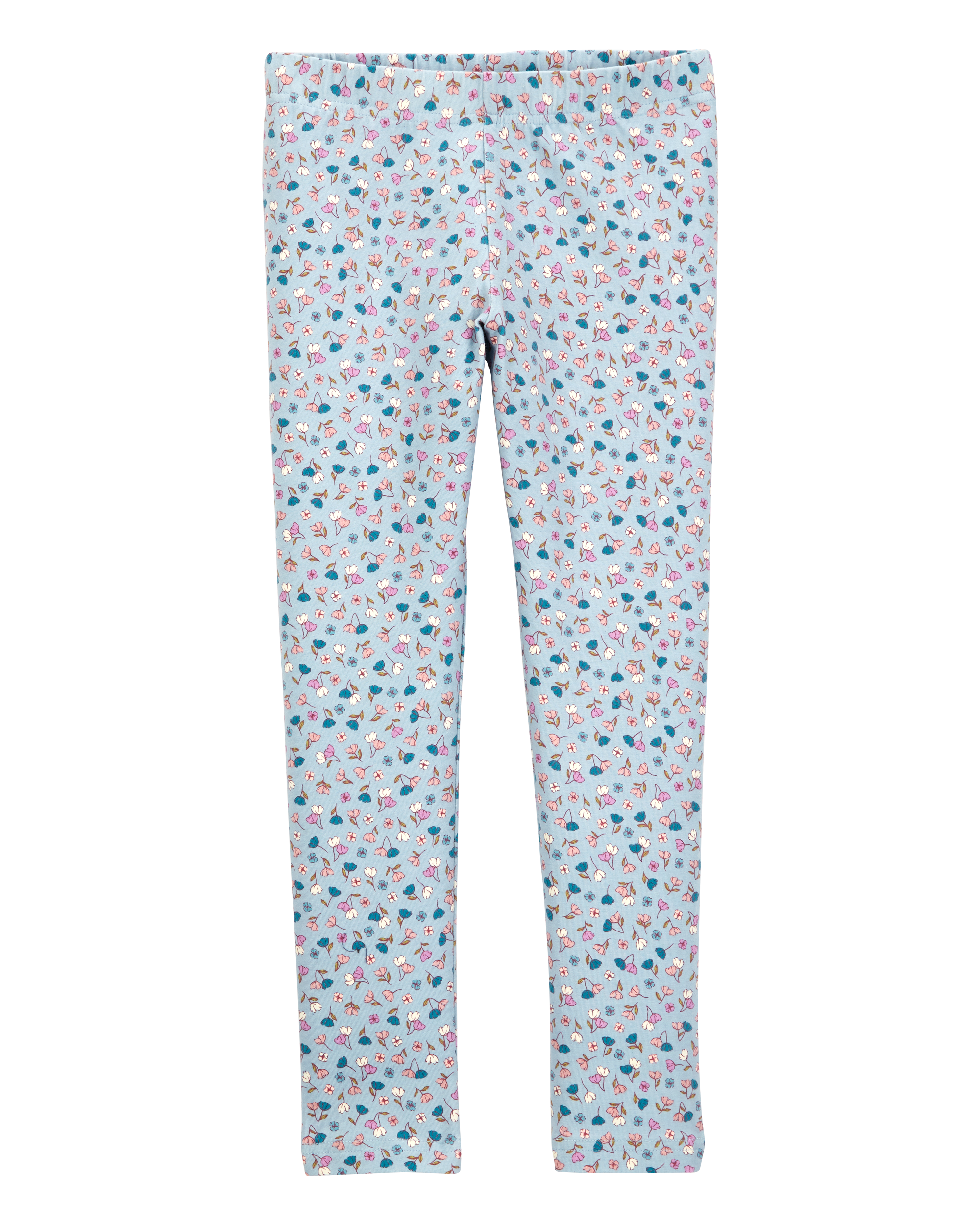 Kid Floral Stretch Leggings