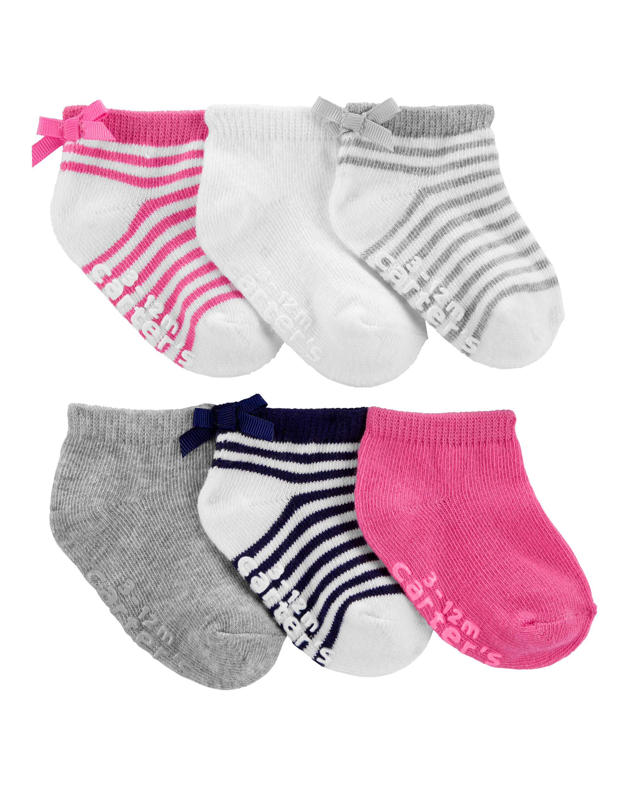 Toddler 6-Pack Ankle Socks