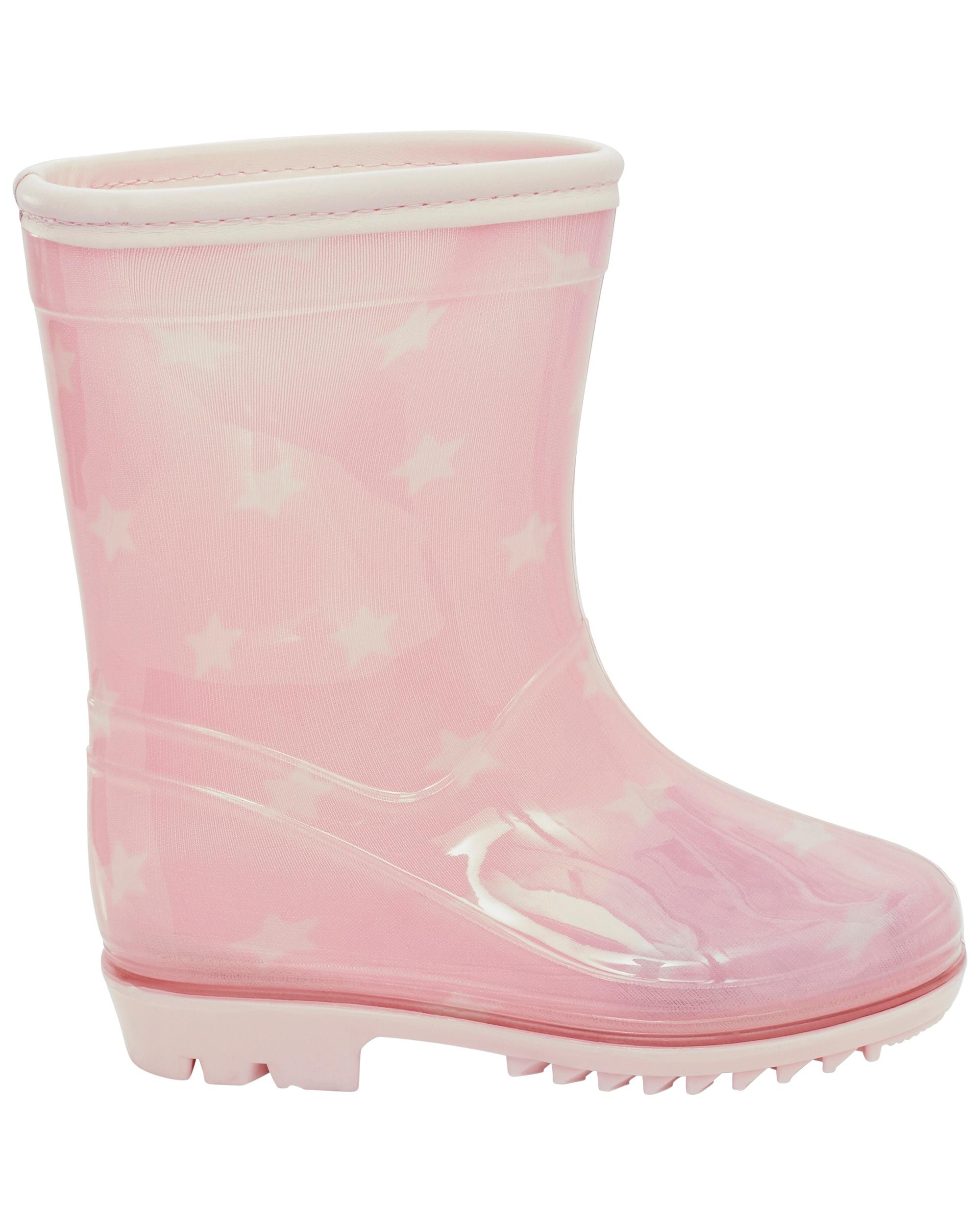 Toddler Star Print Rain Boots