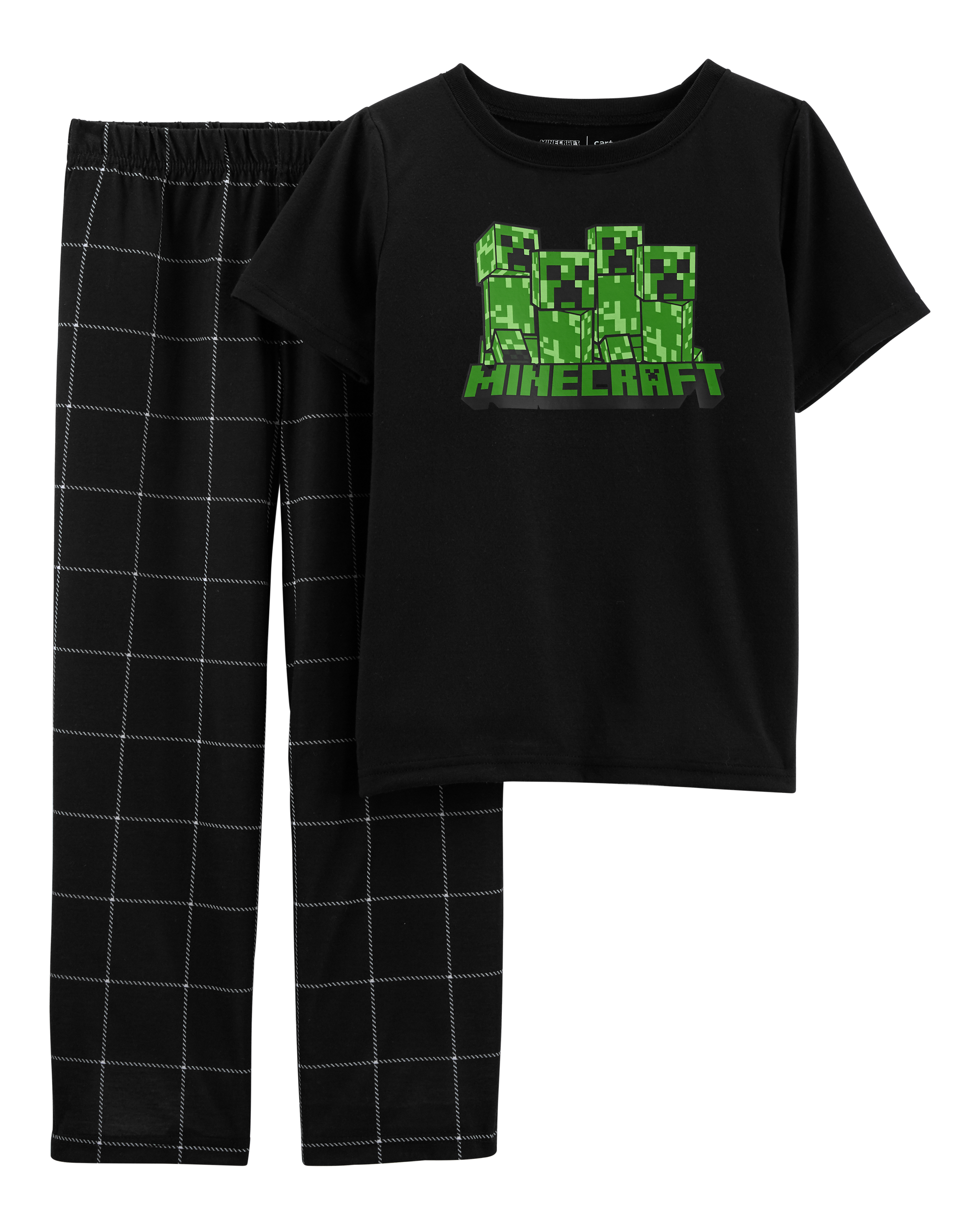 Minecraft pajamas size 8 sale