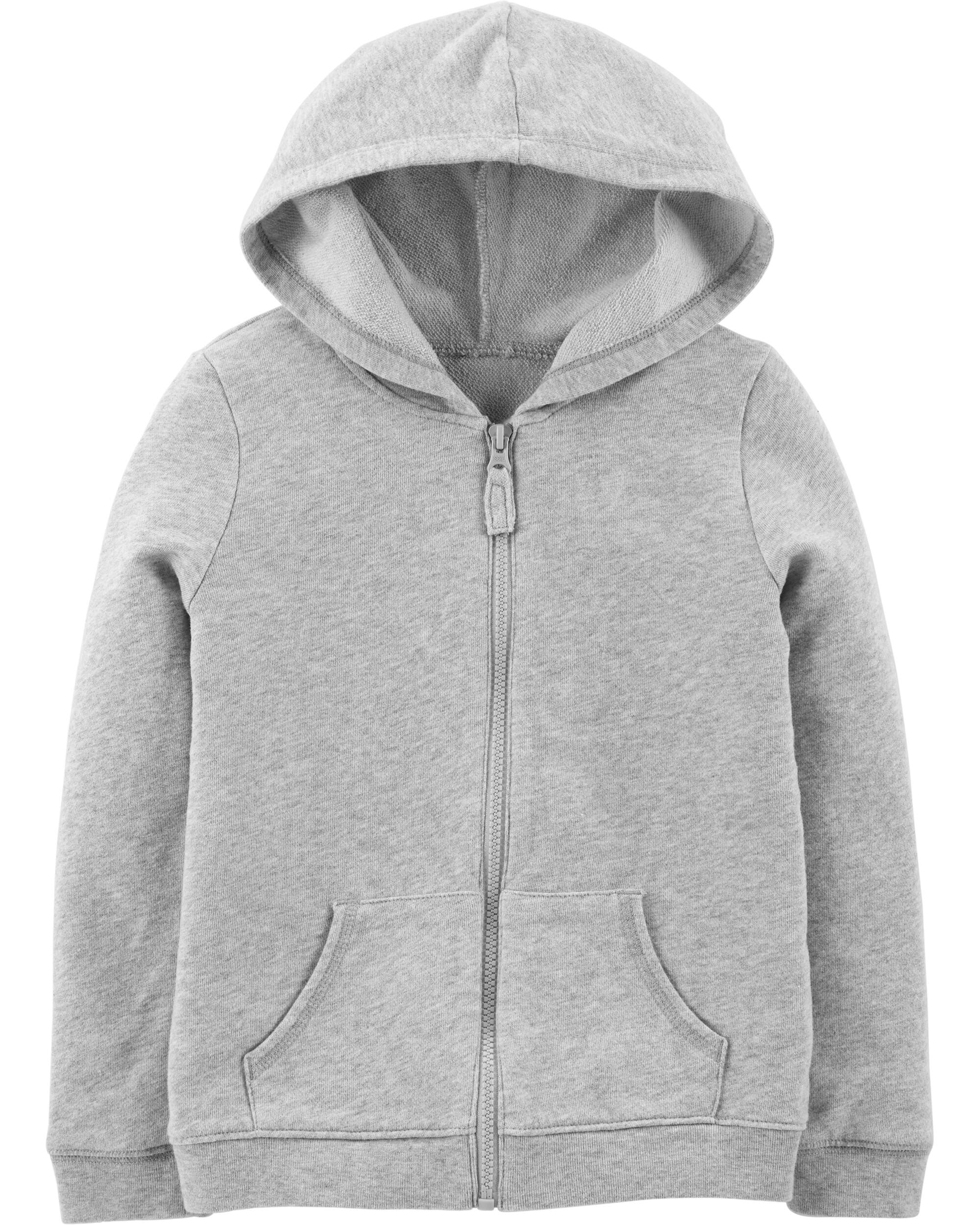 Kid Zip-Up French Terry Hoodie