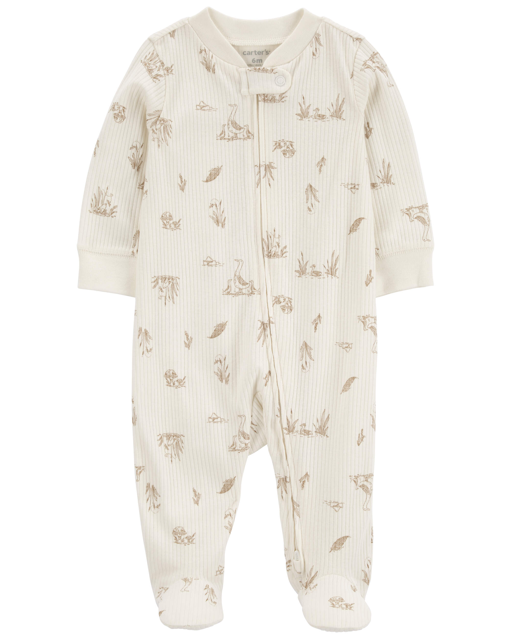 Baby Goose 2-Way Zip Thermal Sleeper Pyjamas