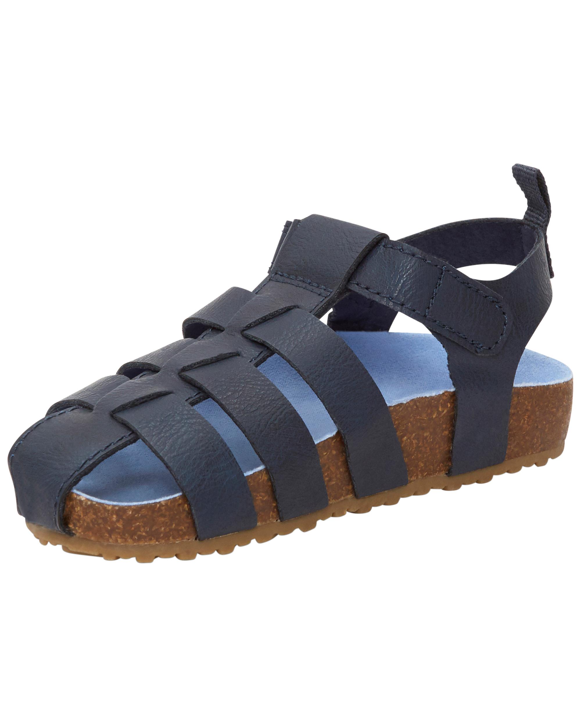 Navy 2025 fisherman sandals