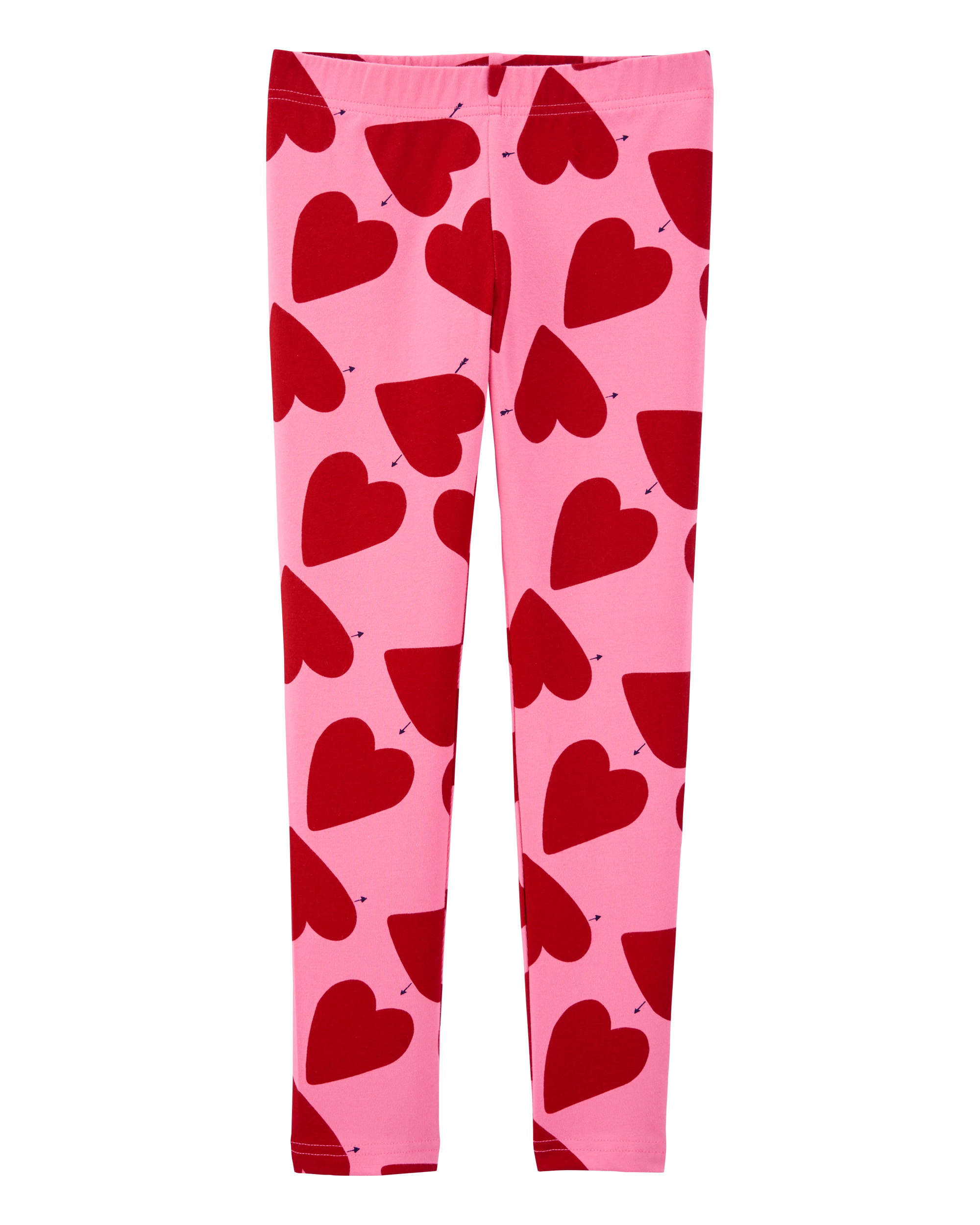 Kid Valentine's Day Heart Leggings