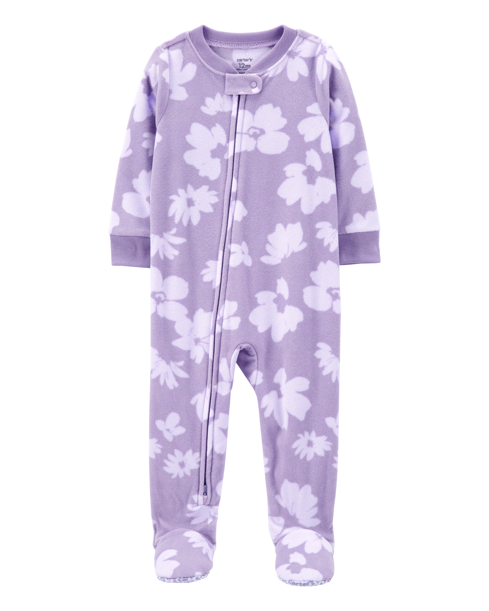 Multi Toddler 2 Pack Fleece Footie Pajamas Carter s Oshkosh Canada