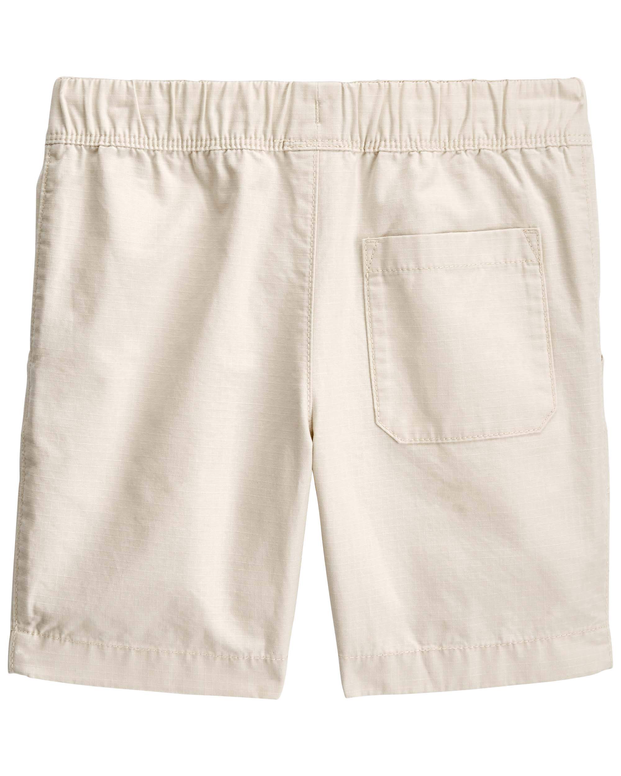 Kid Pull-On Canvas Shorts