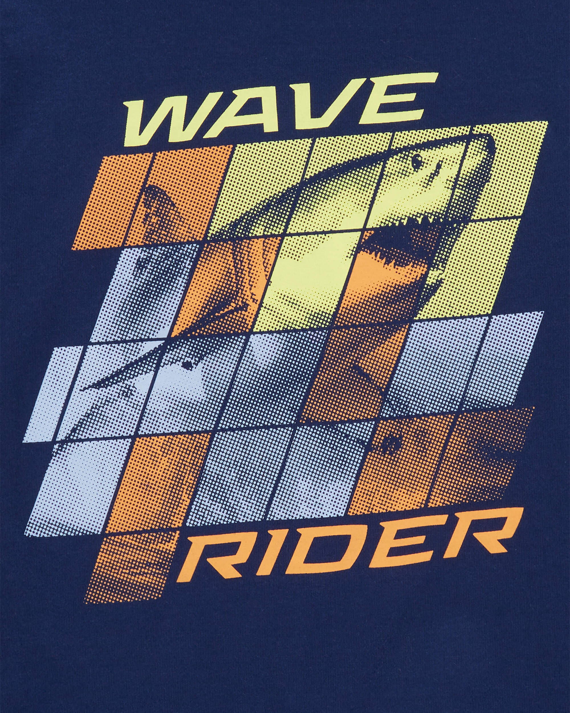 Kid Wave Rider Shark Graphic Tee