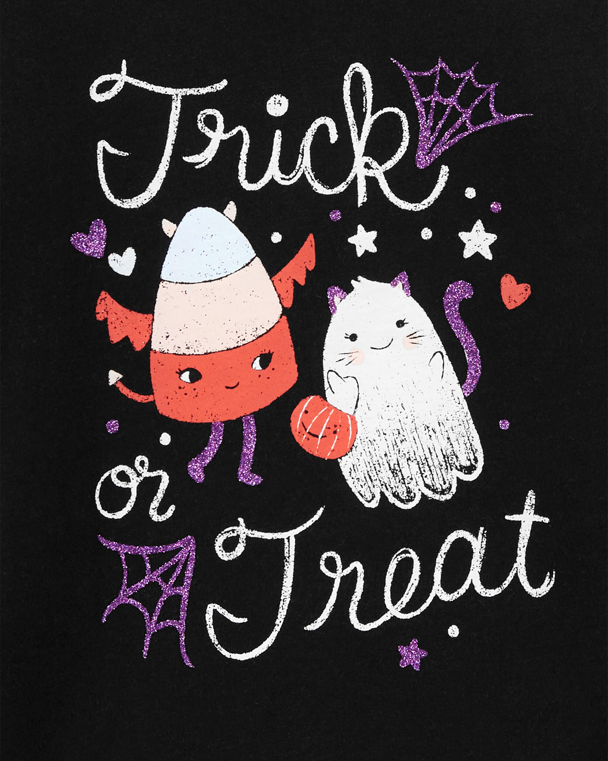 Toddler Trick Or Treat Halloween Graphic Tee