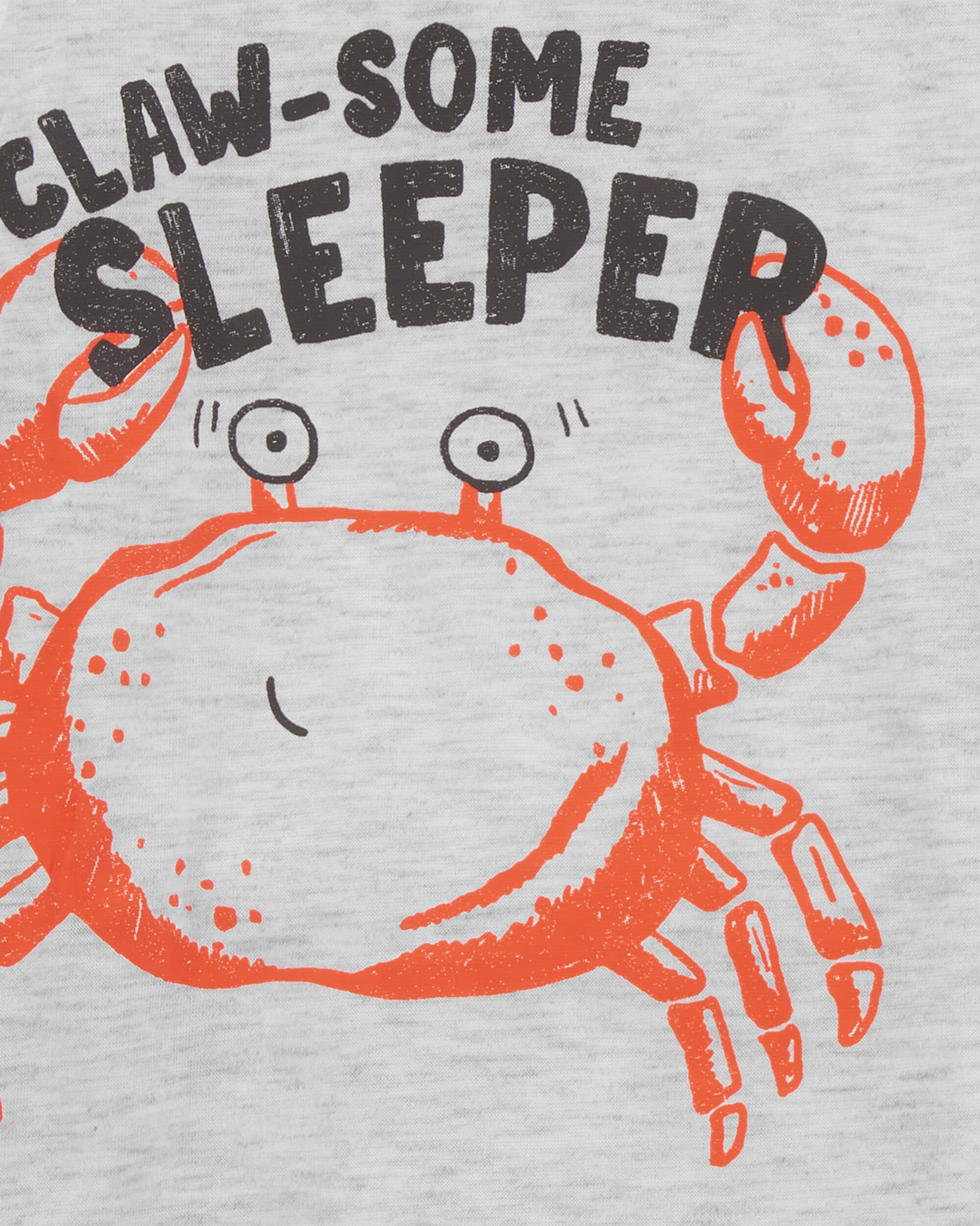 Toddler 3-Piece Crab Loose Fit Pyjama Set