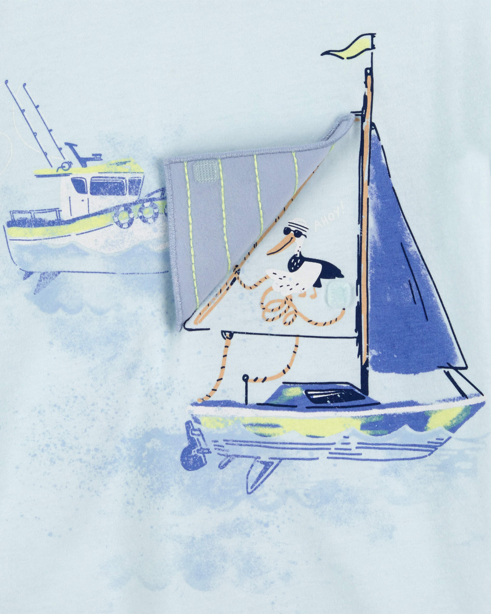 Toddler Sailboat Graphic Tee