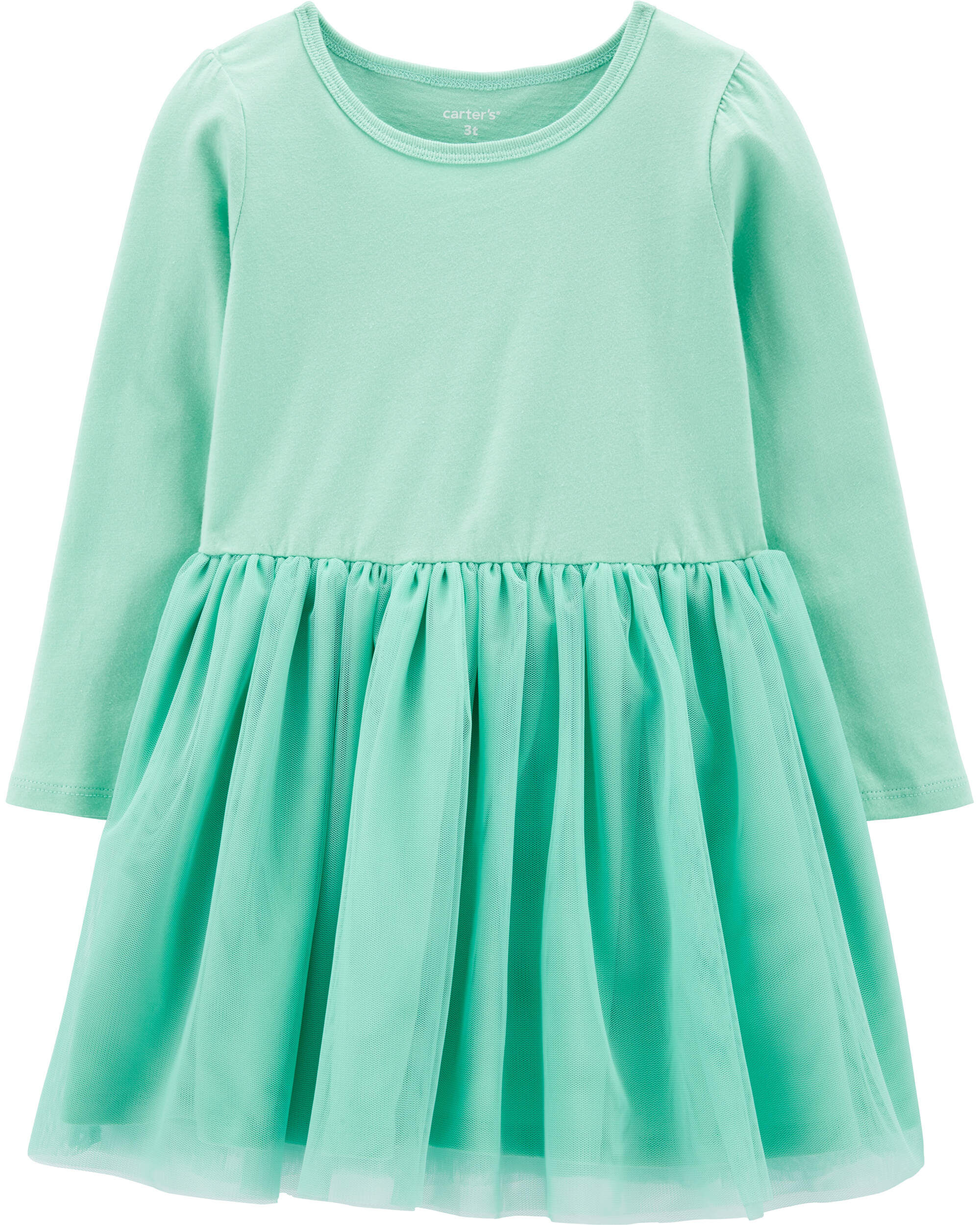 Toddler Tutu Jersey Dress