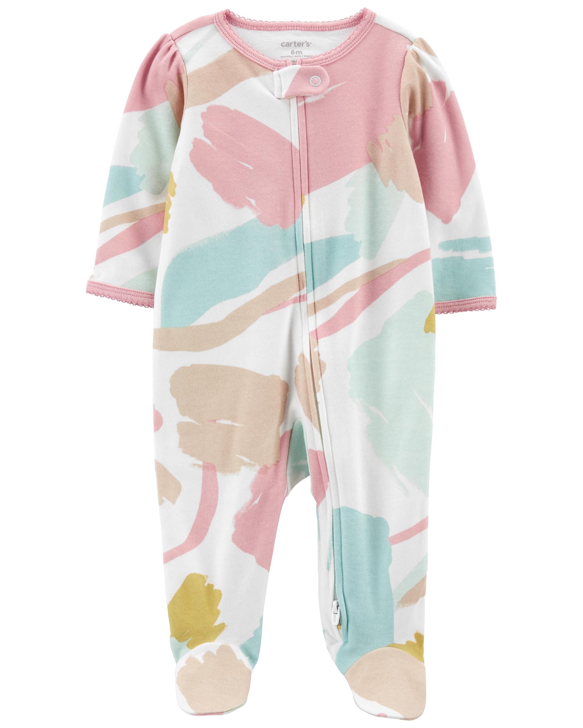 Baby Pastel 2-Way Zip Sleeper Pyjamas