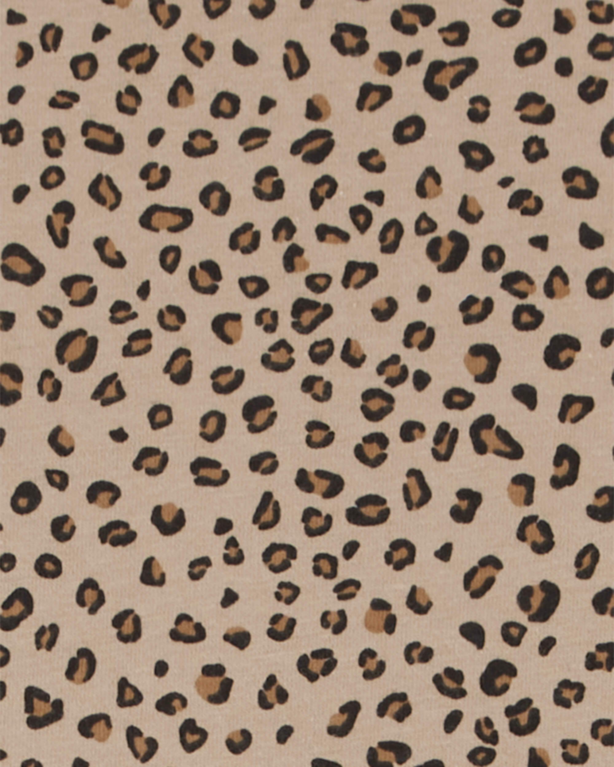 Toddler Leopard Print Peplum Top