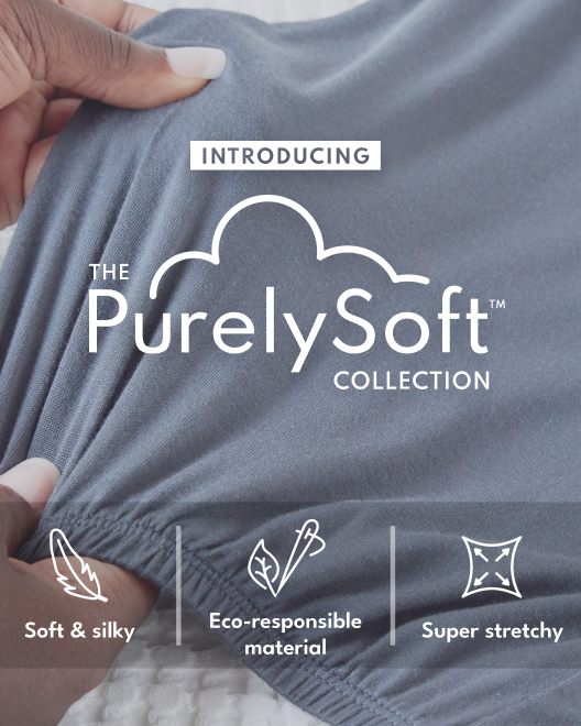 Pink 2-Pack PurelySoft Long-Sleeve Bodysuits