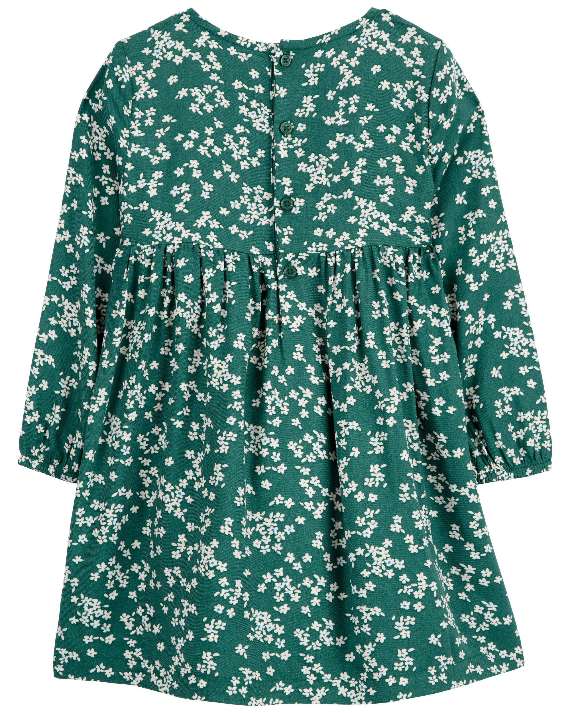 Toddler Floral Long-Sleeve Dress
